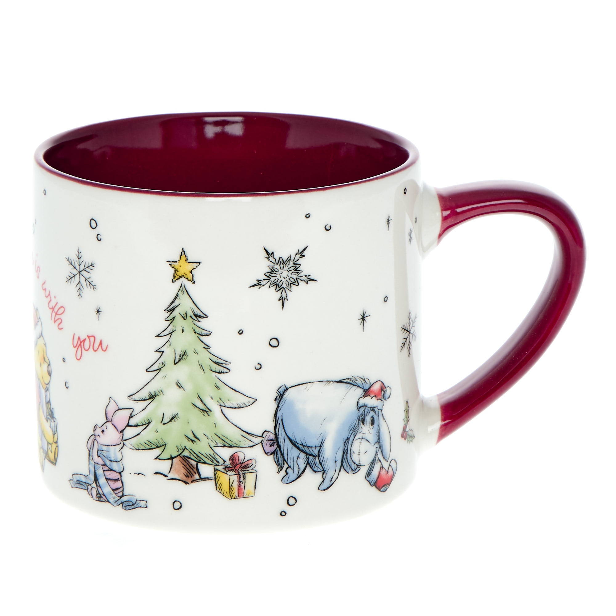 Disney Winnie The Pooh Christmas Mug