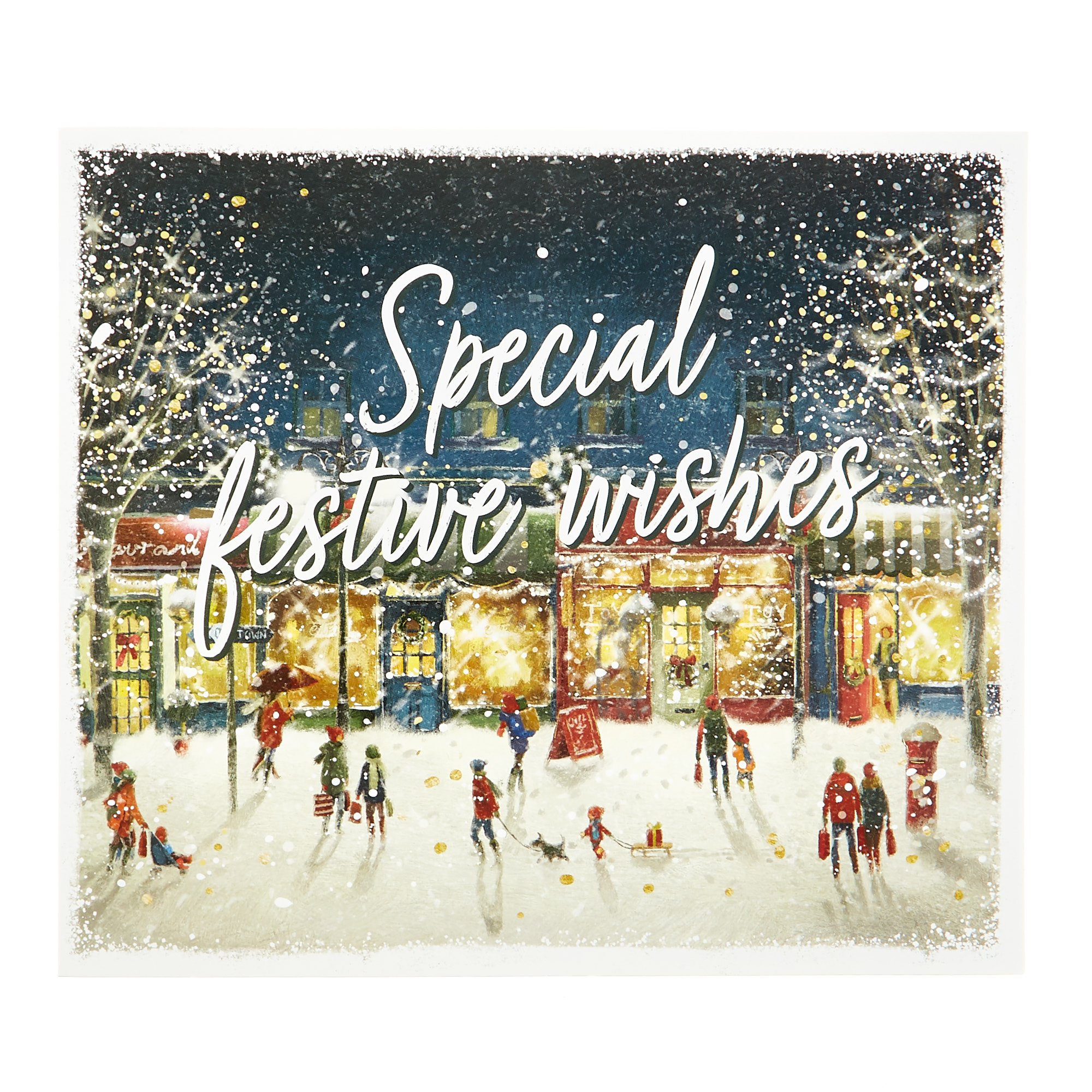 12 Deluxe Charity Boxed Christmas Cards - Winter Wonderland (2 Designs)