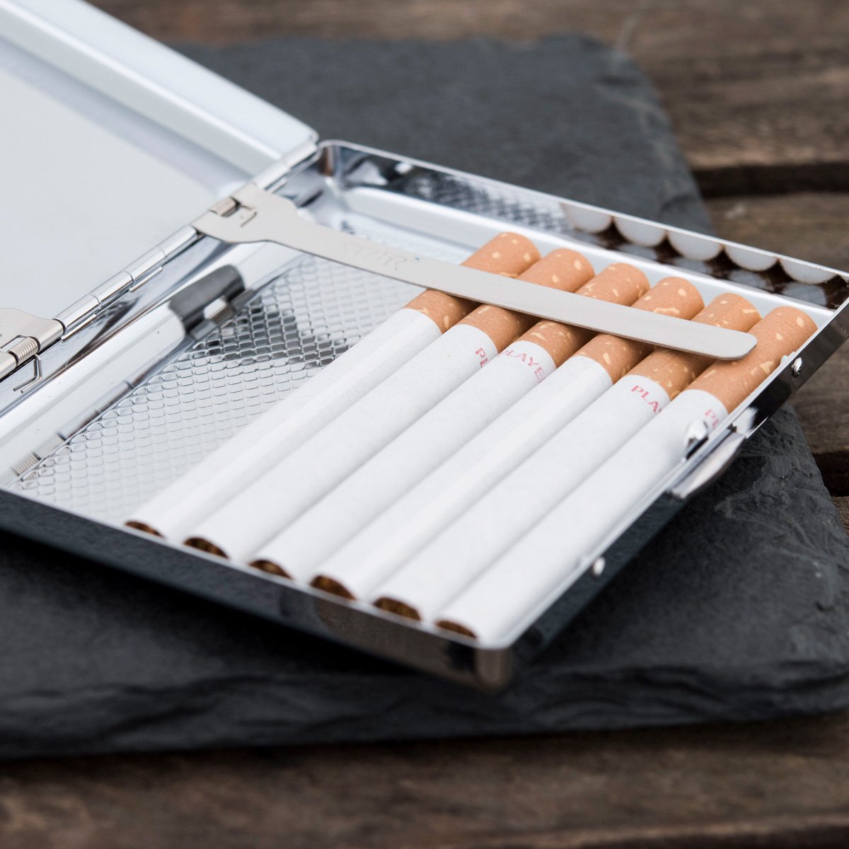 Personalised Engraved Cigarette Case - Your Cigarettes