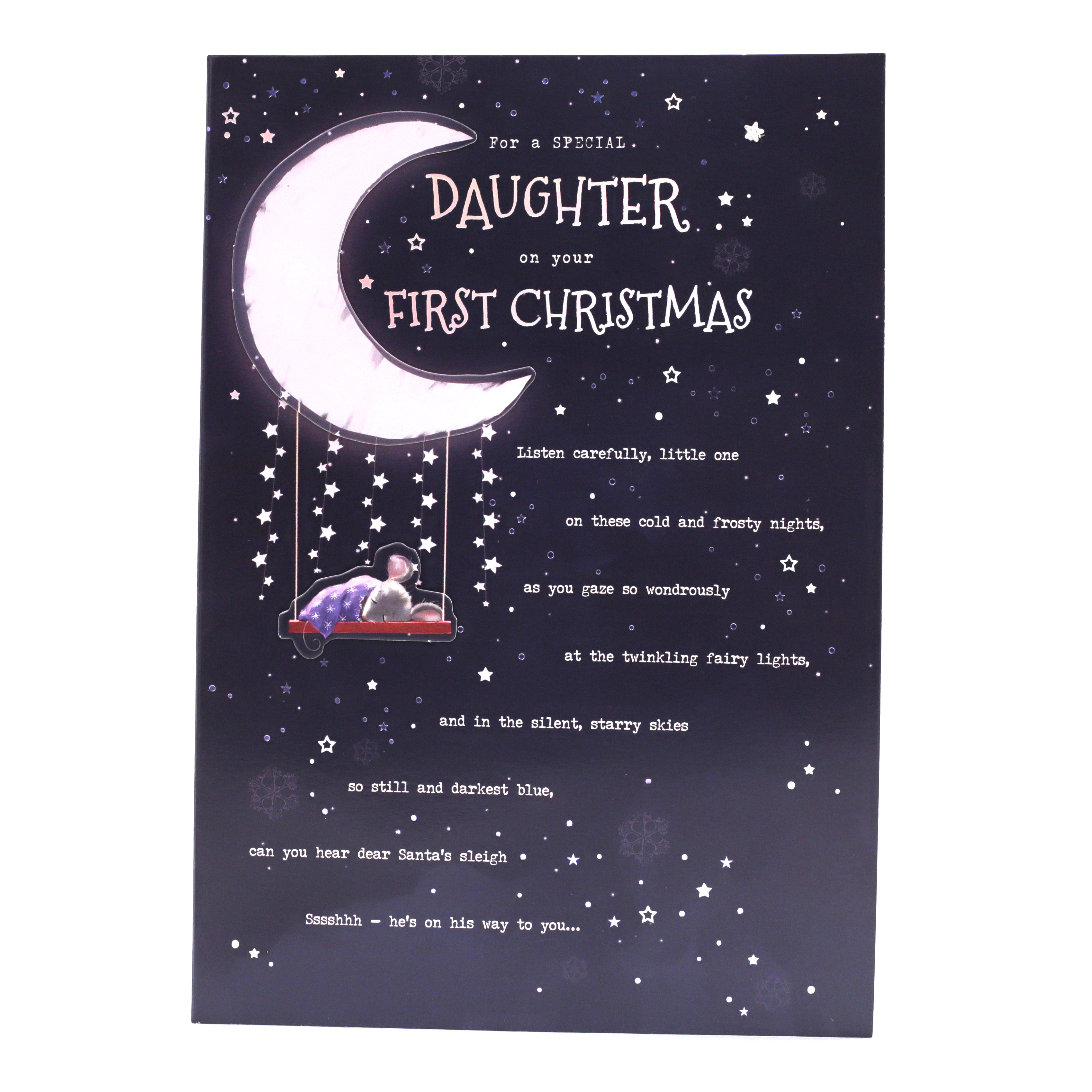Christmas Card - Special Daughter, First Christmas