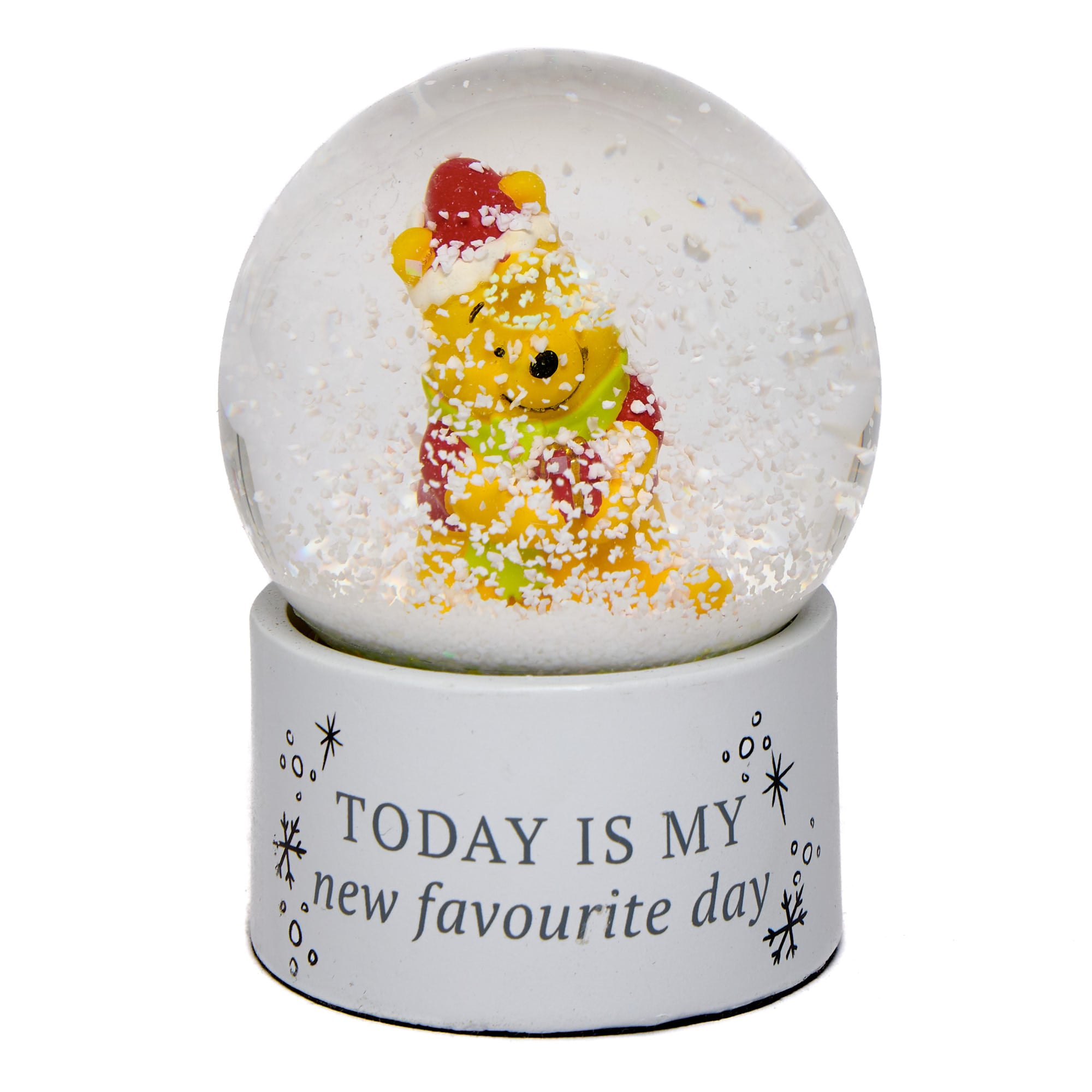 Winnie The Pooh Christmas Snow Globe