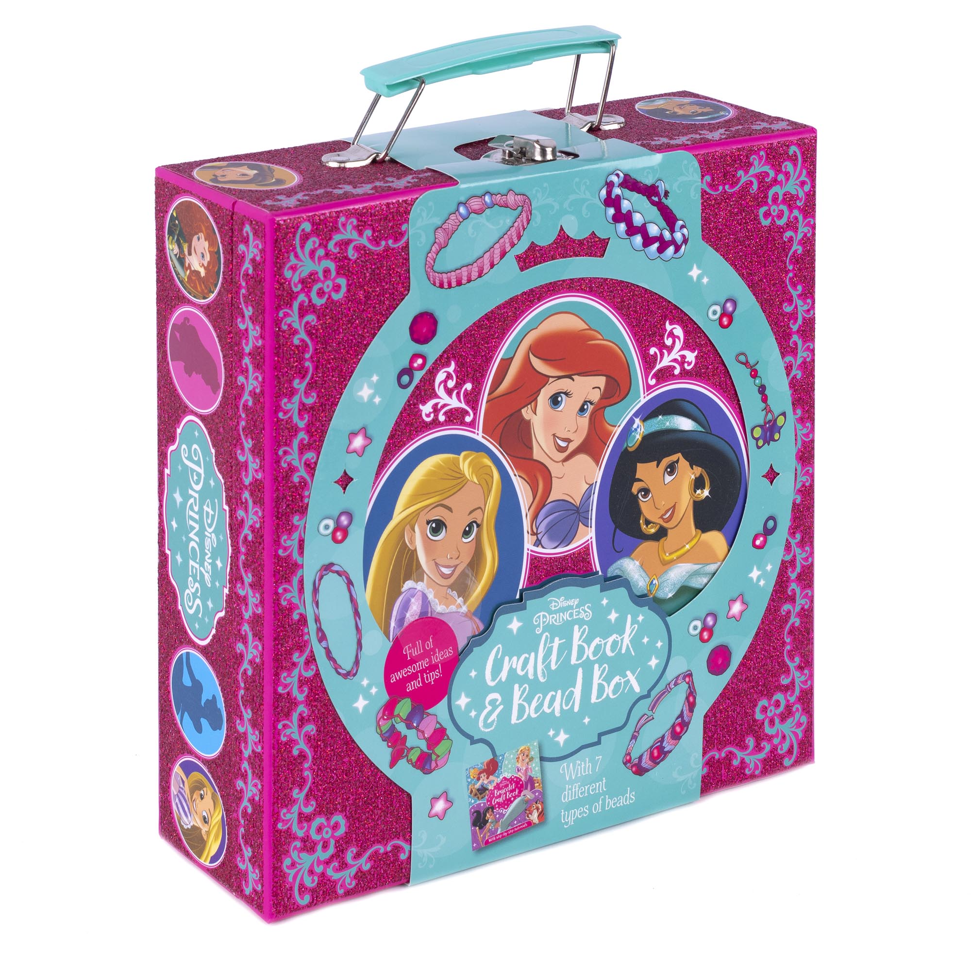 Disney Princess Craft Book & Bead Box
