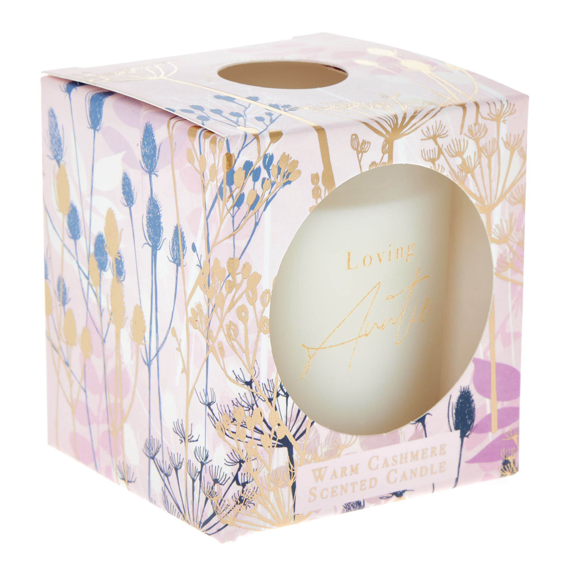 Loving Auntie Warm Cashmere Scented Candle 