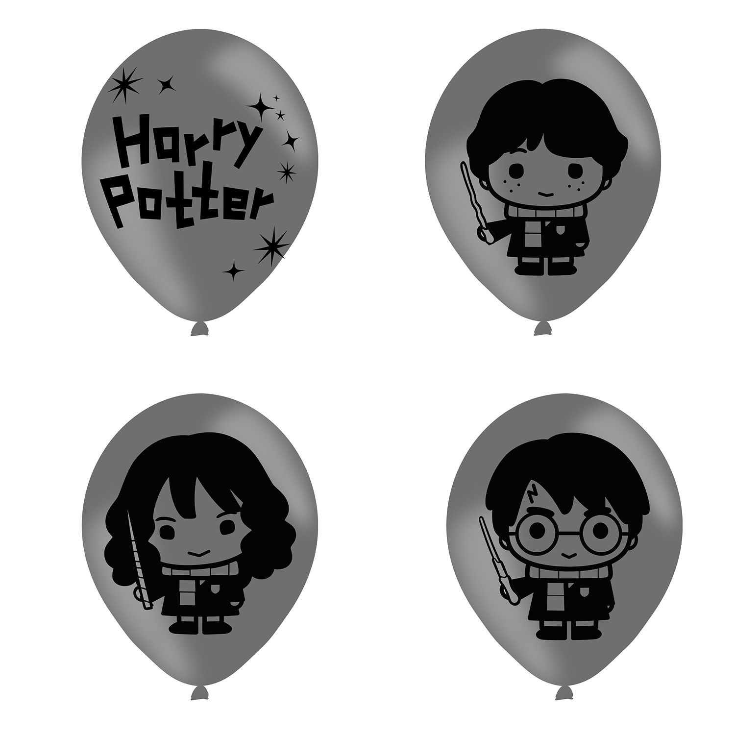 Harry Potter 11-Inch Latex Balloons - Pack of 6