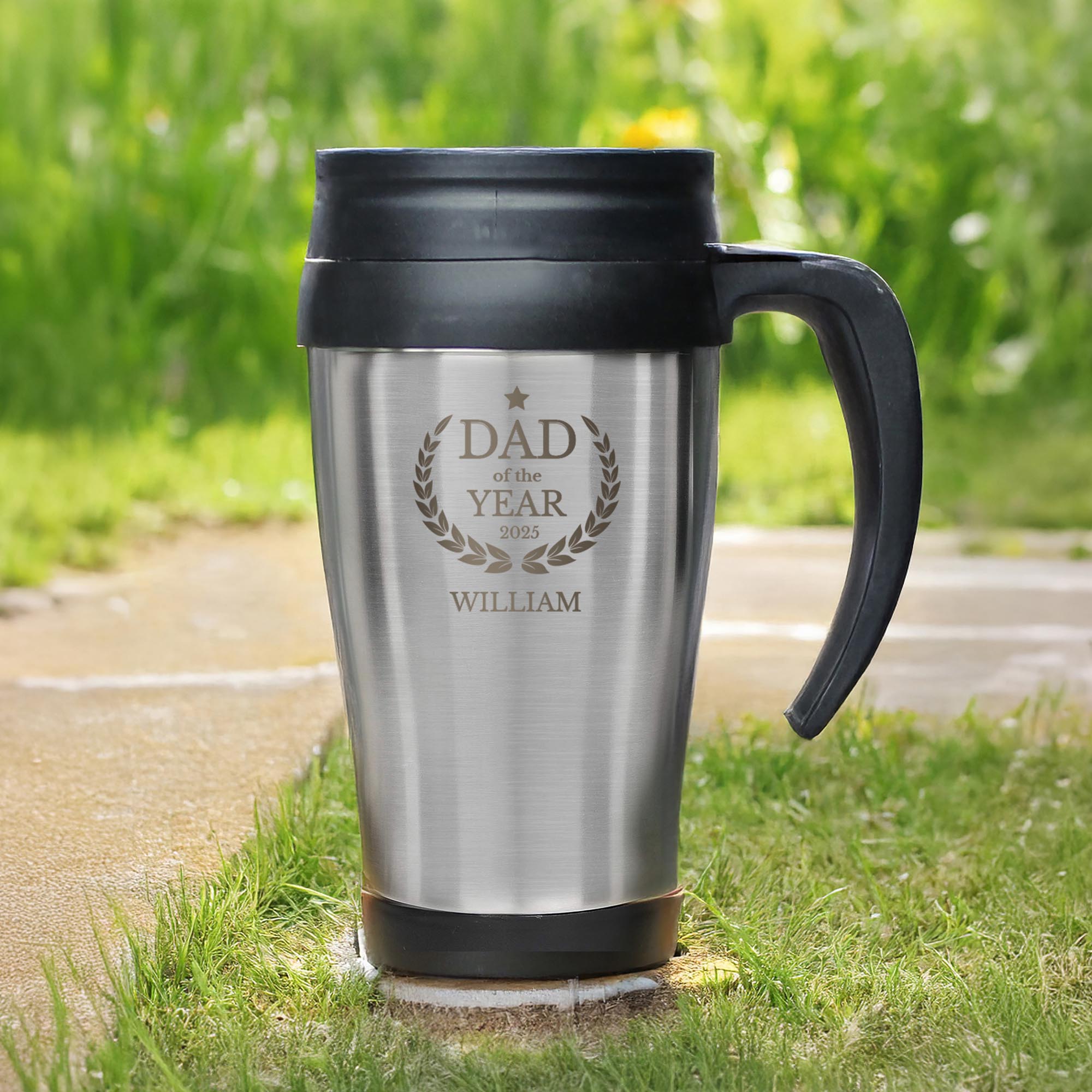 Personalised Best By Par Travel Mug