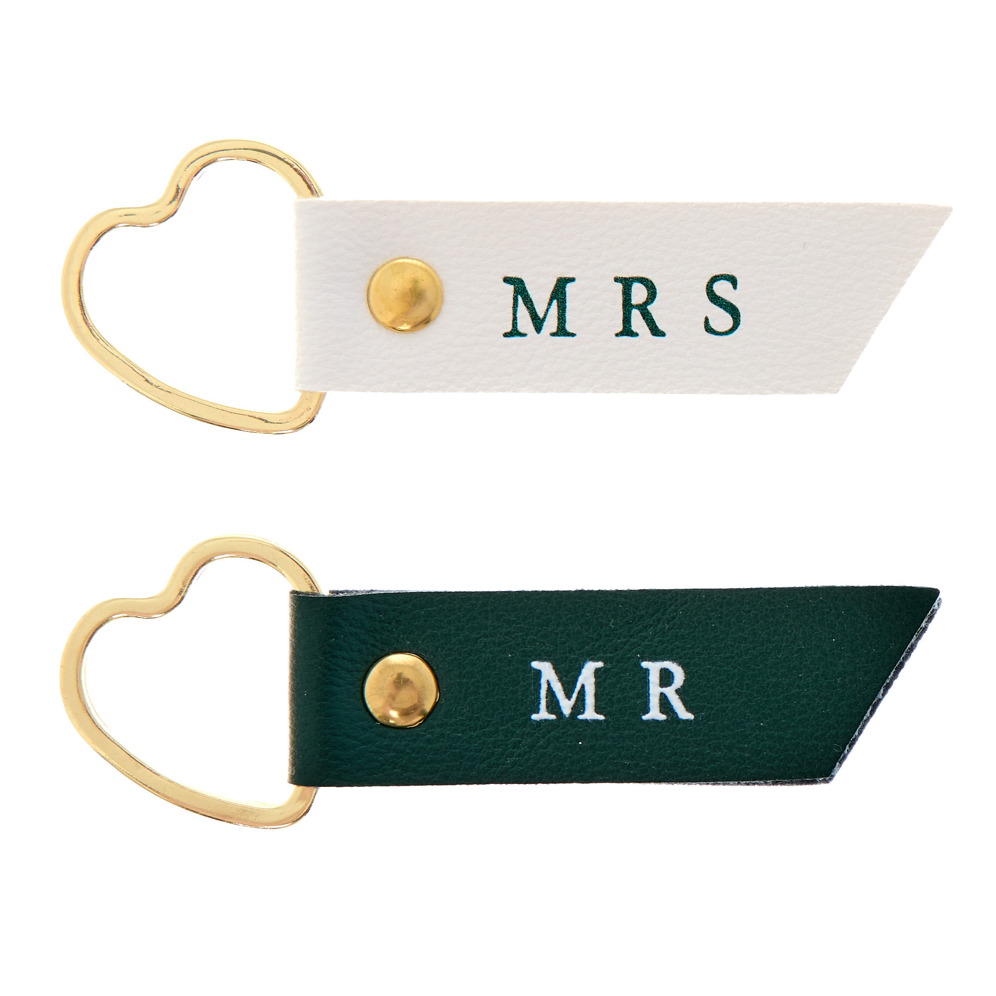 Mr & Mrs Couple's Keyrings