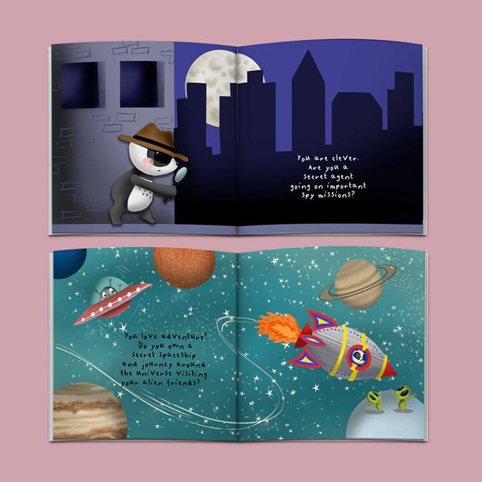 A Book To Read At Your House for Grandmothers Personalised Book