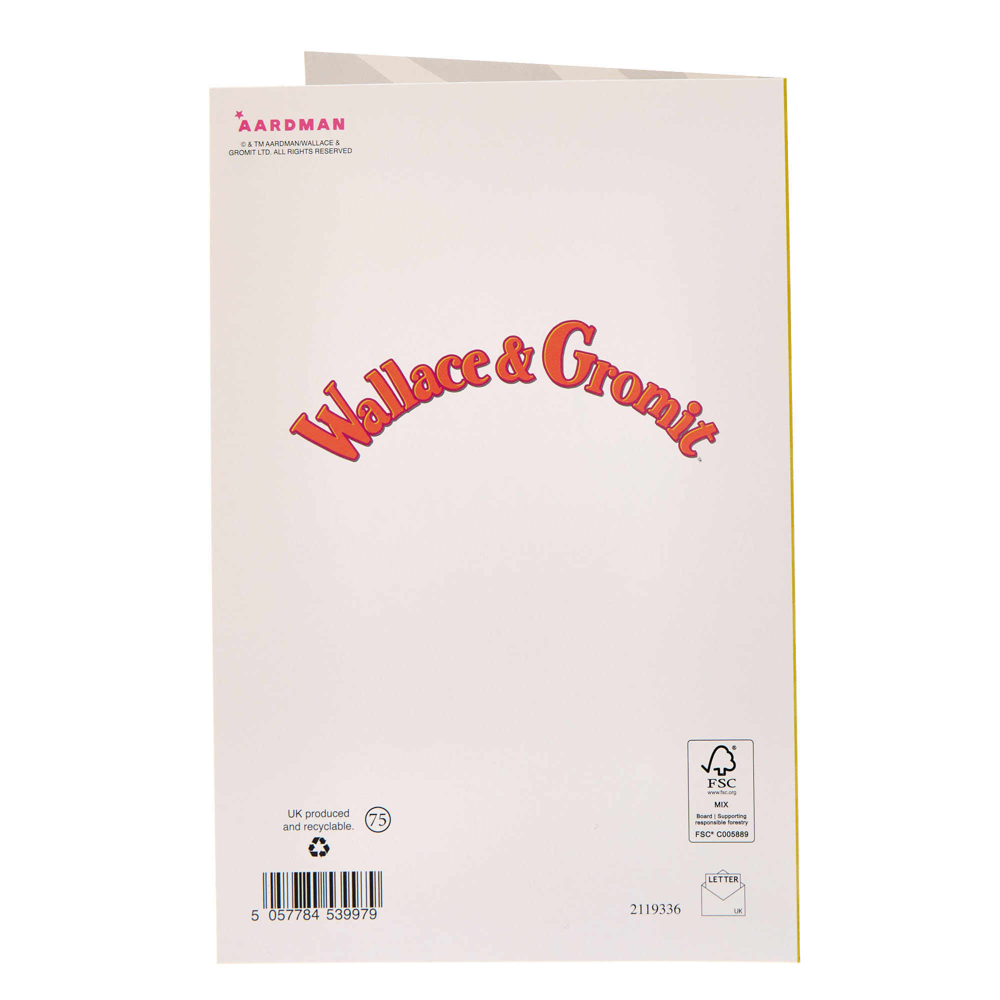 Wallace and Gromit Bit Cheesy Birthday Card