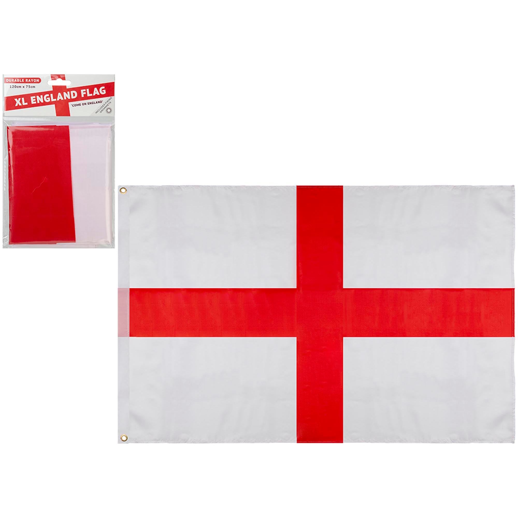 Large England Flag With Grommets