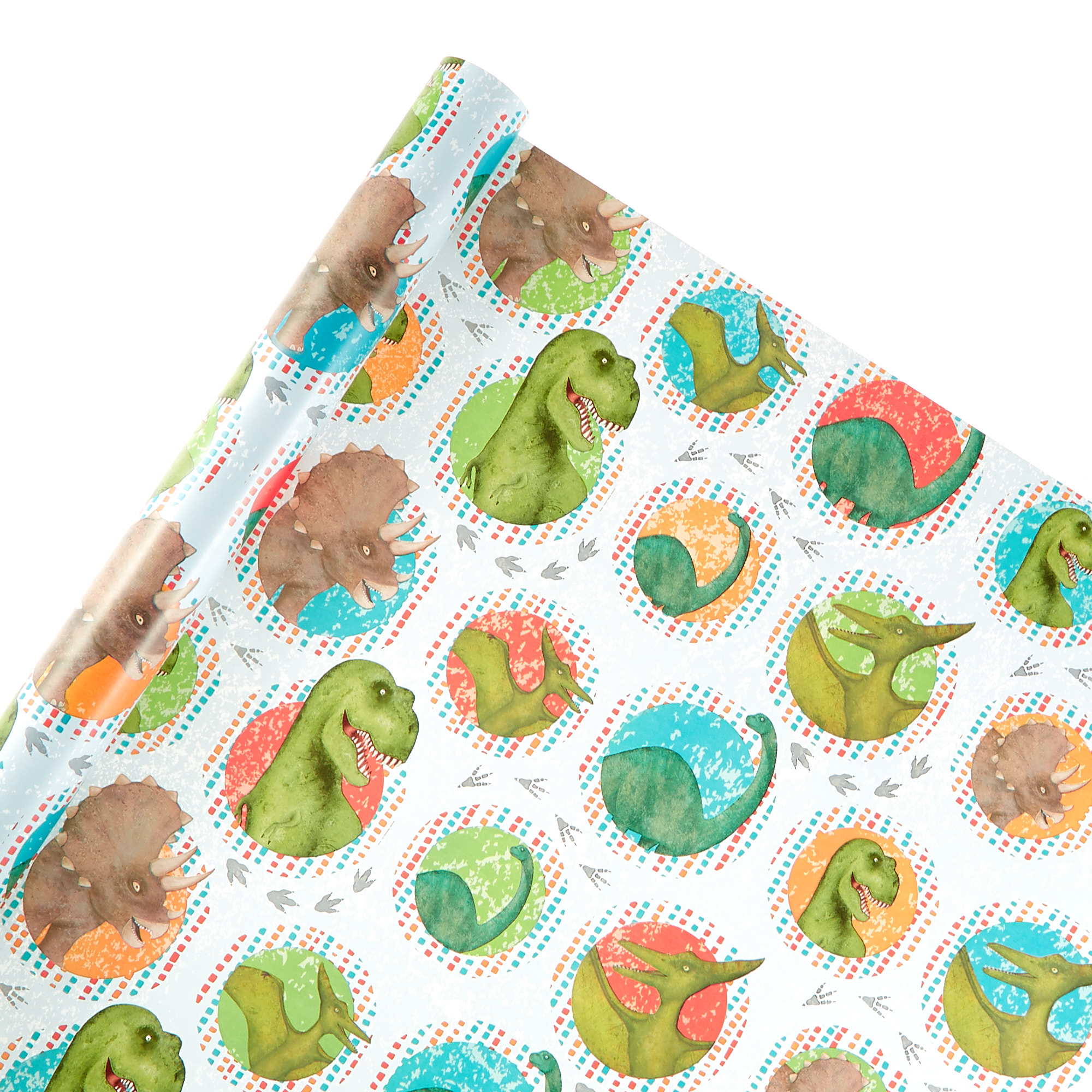 Dinosaur Wrapping Paper - 3 Metres 