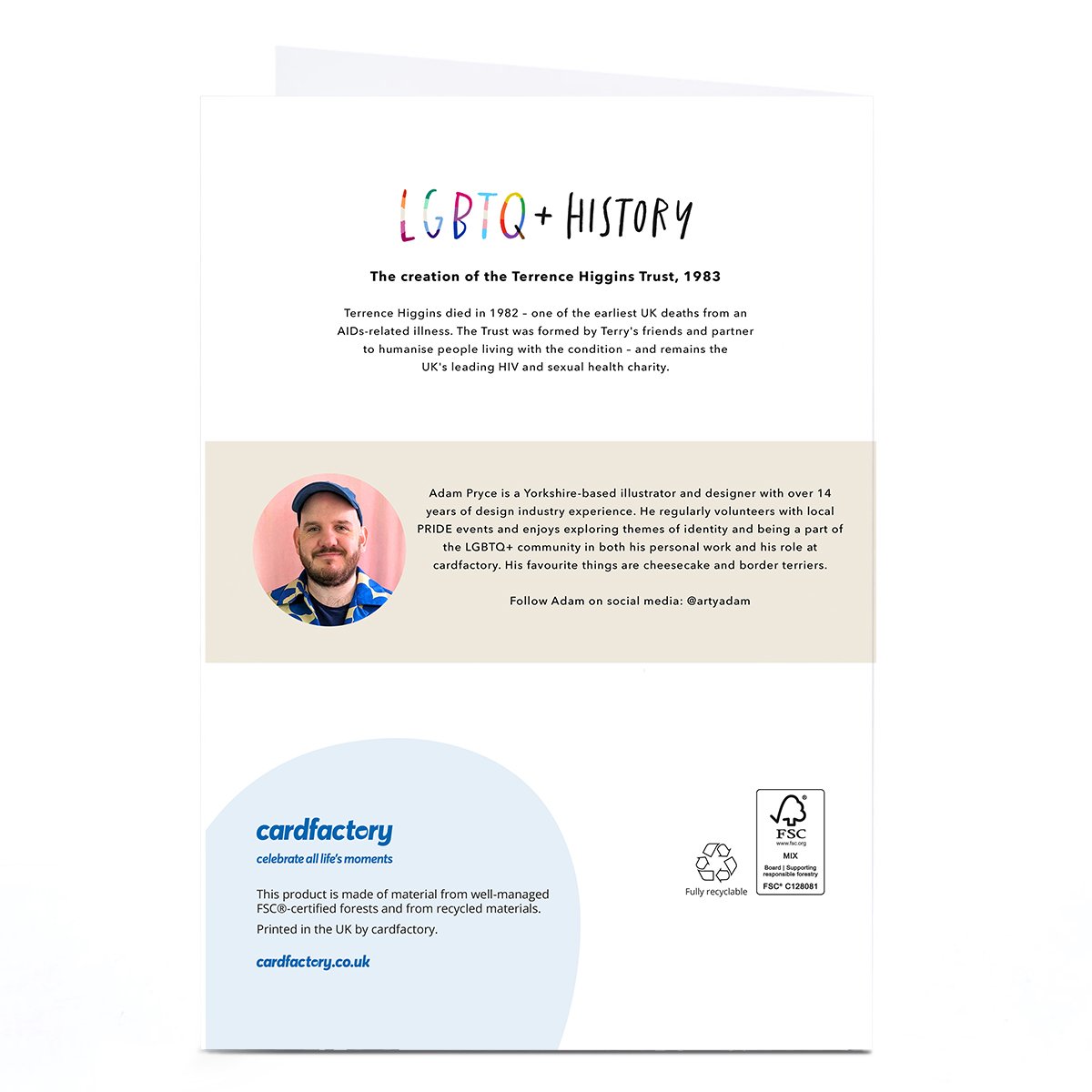 LGBTQ+ Card - We Must Remember Who We Lost