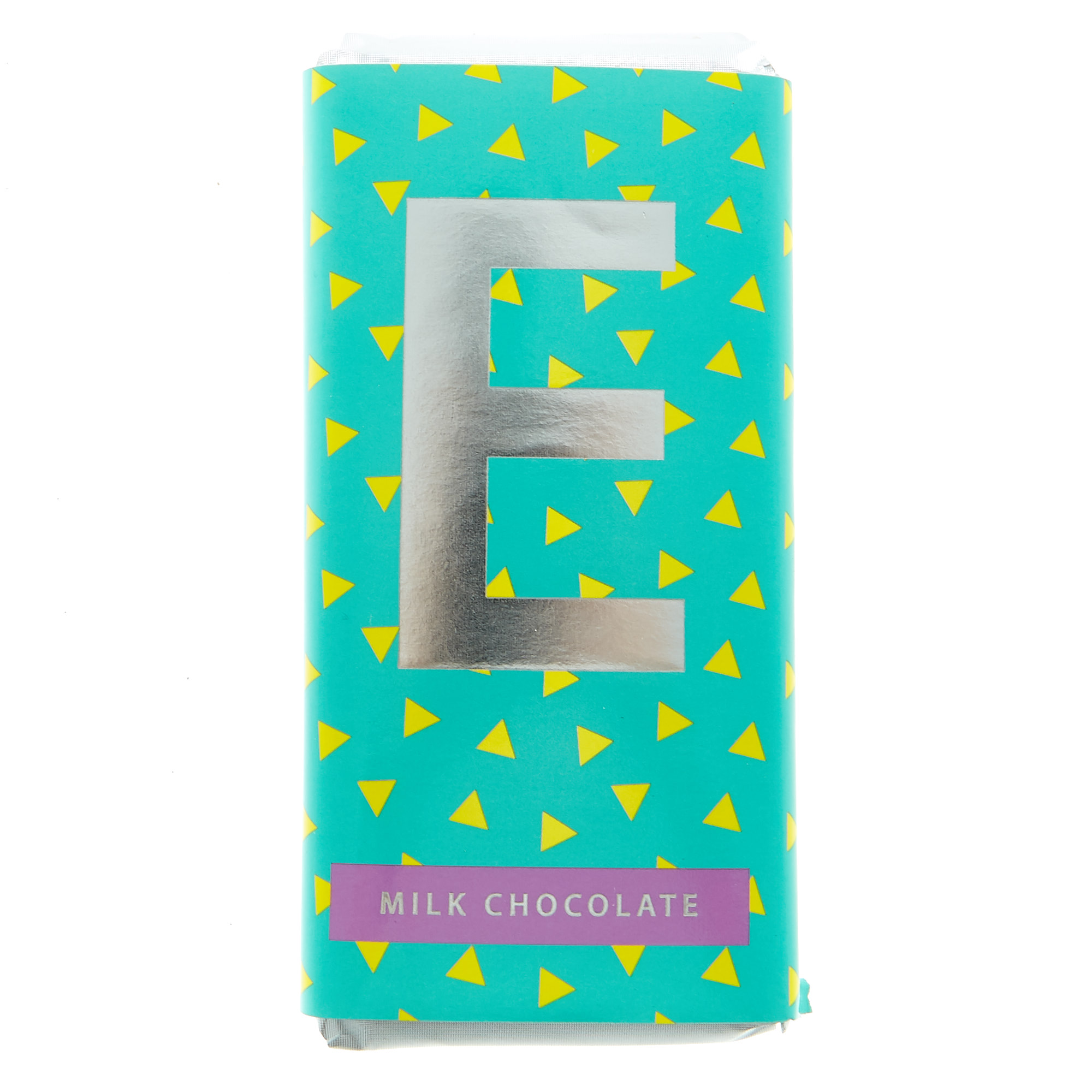 Letter E Milk Chocolate Bar