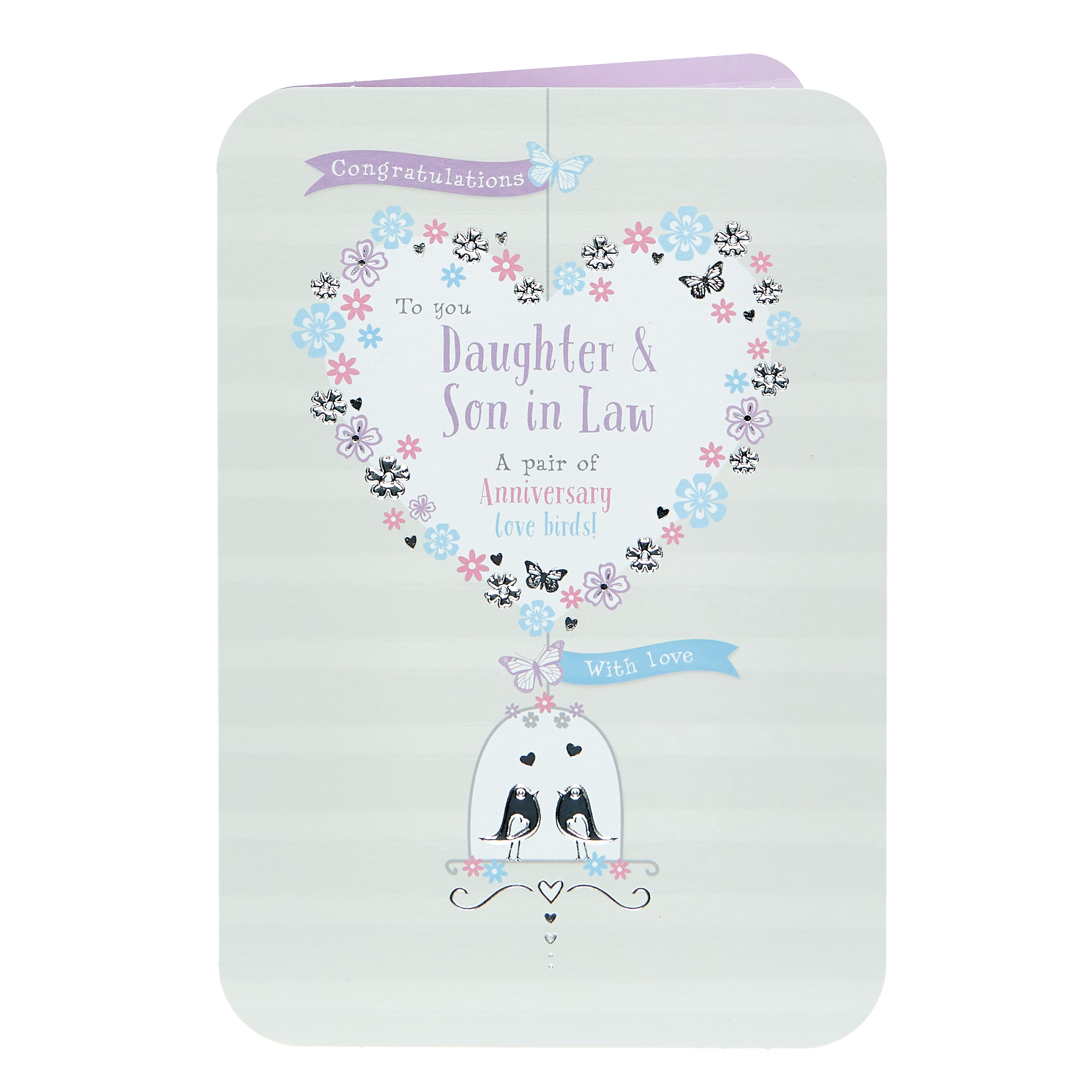 Anniversary Card - Daughter & Son In Law