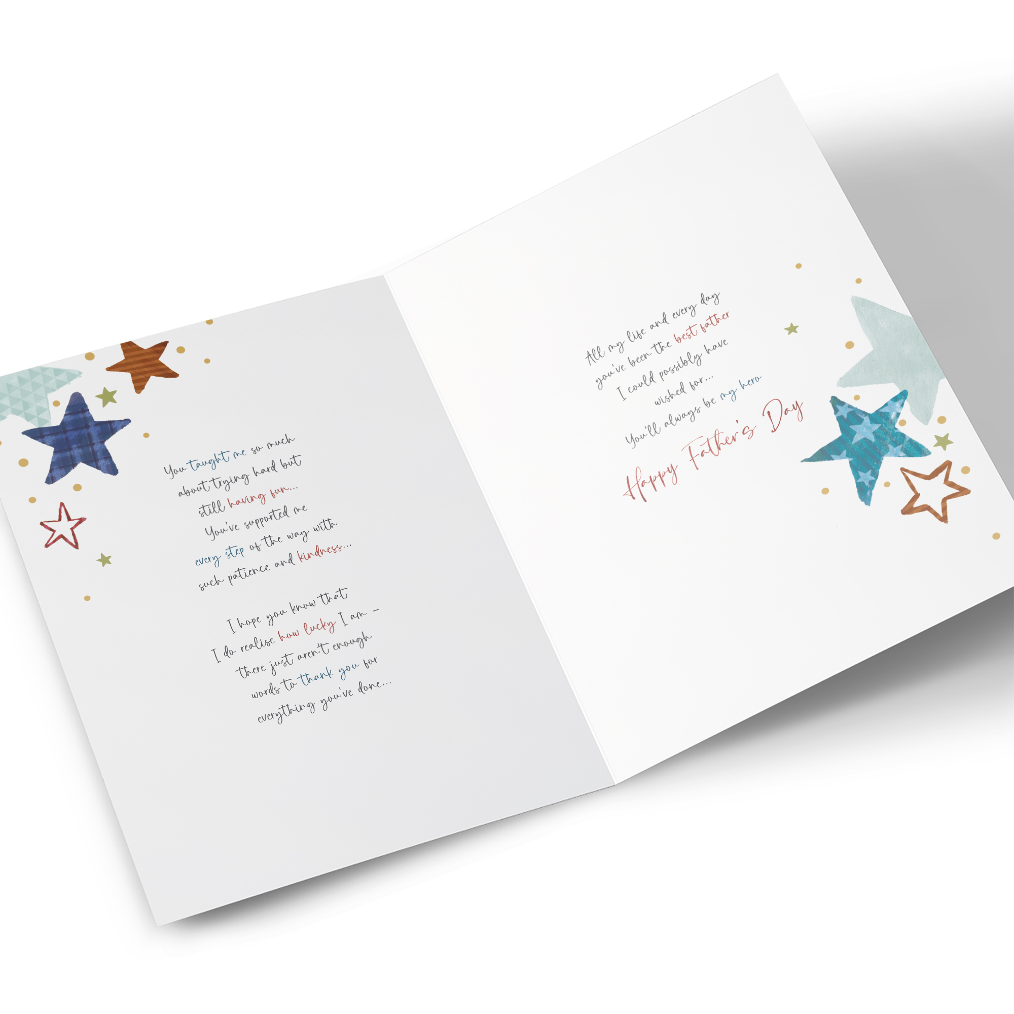 Father's Day Card - For My Father on Father's Day