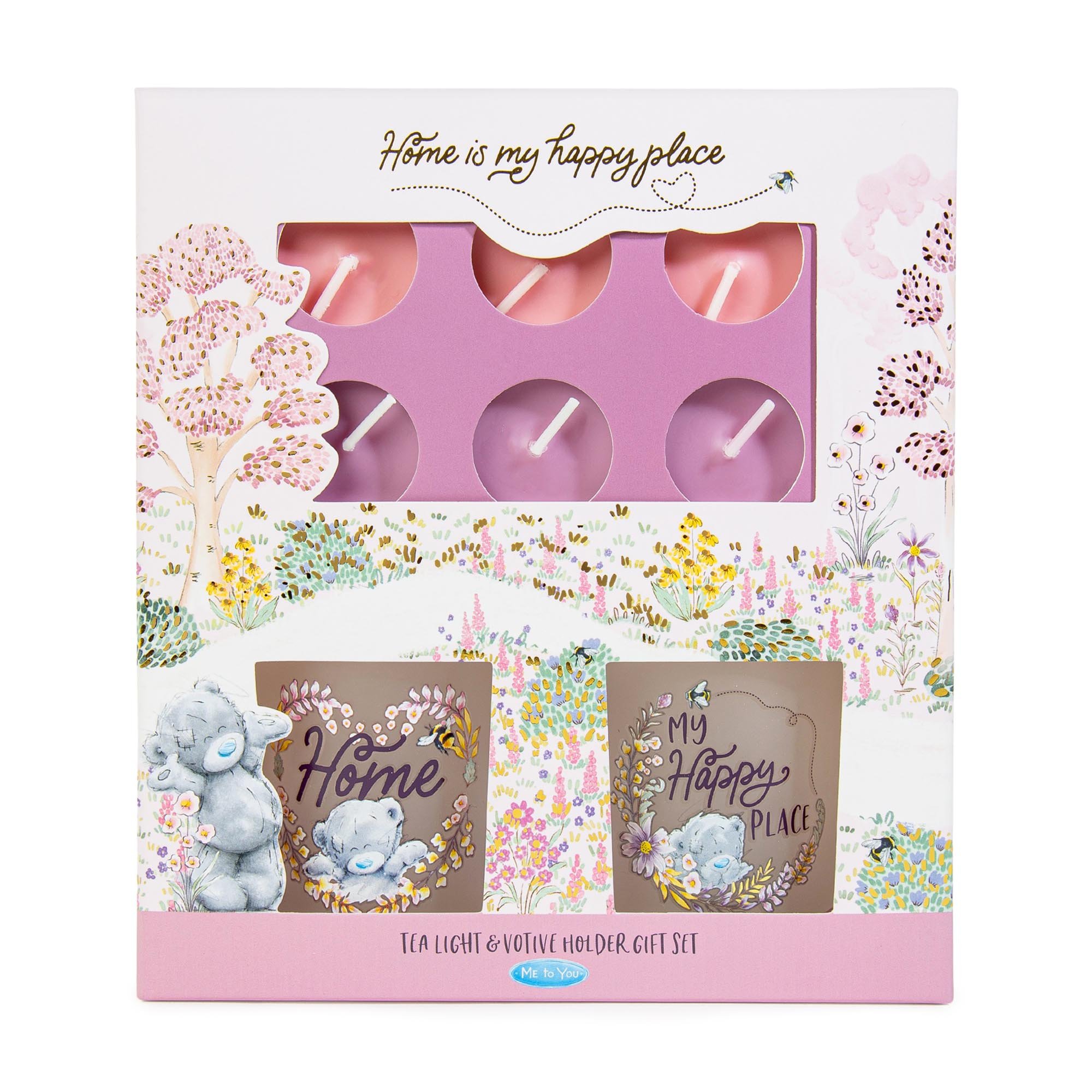 Me to You Tatty Teddy Tea Light & Votive Holder Gift Set