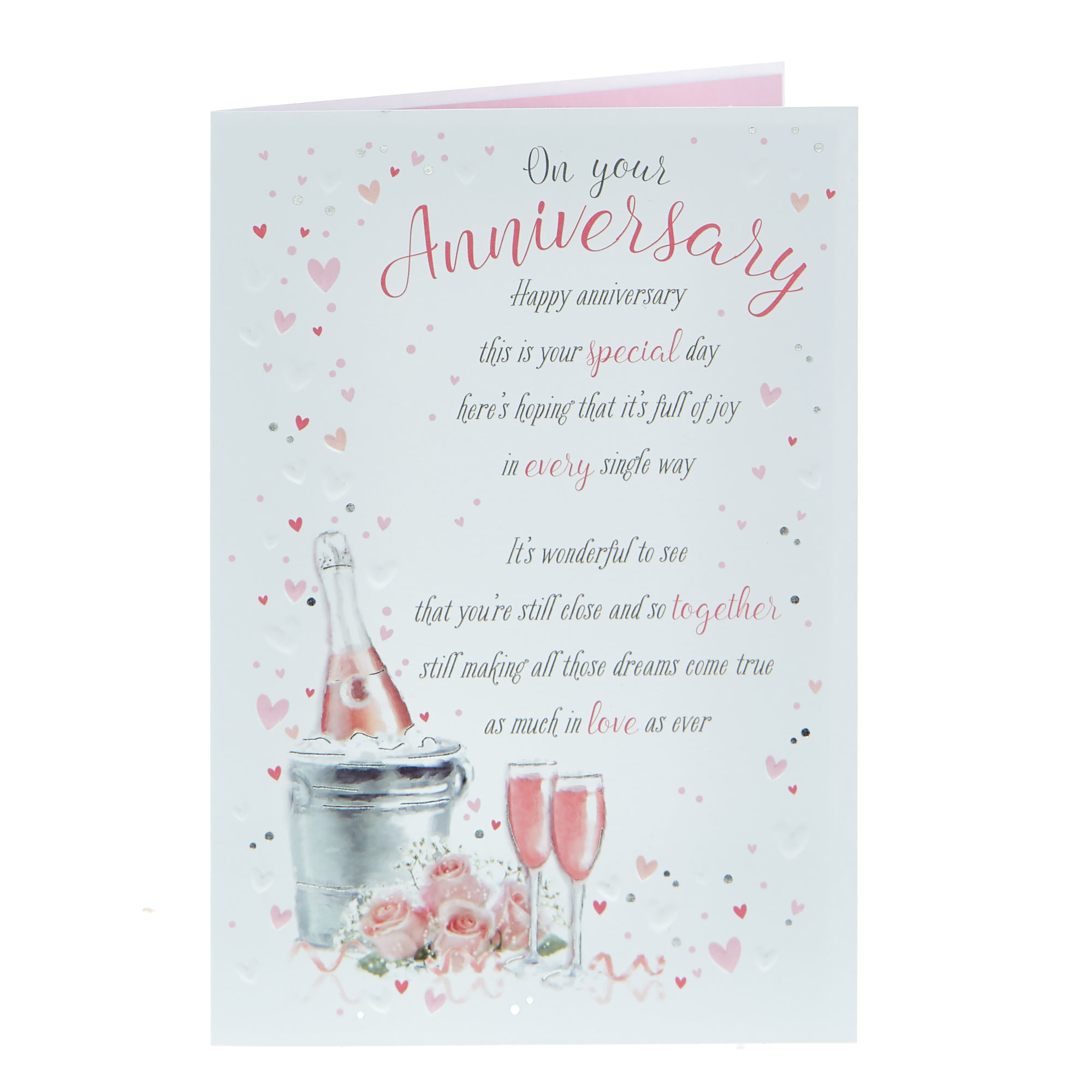 Anniversary Card - As Much In Love As Ever
