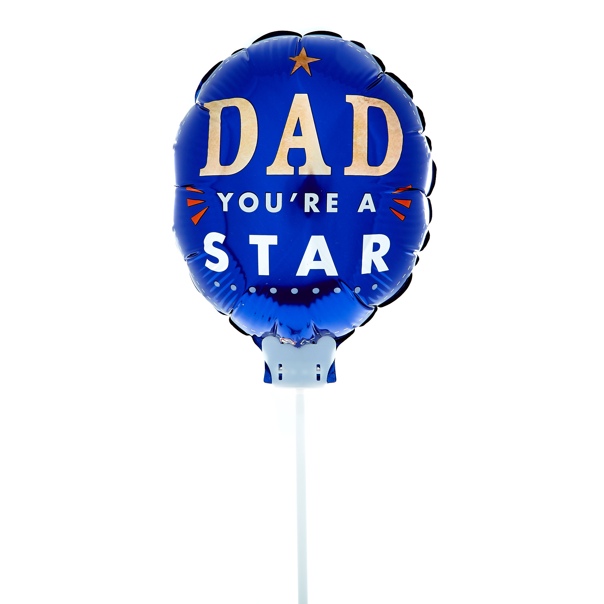 Dad You're a Star Air-Filled Balloon on a Stick 