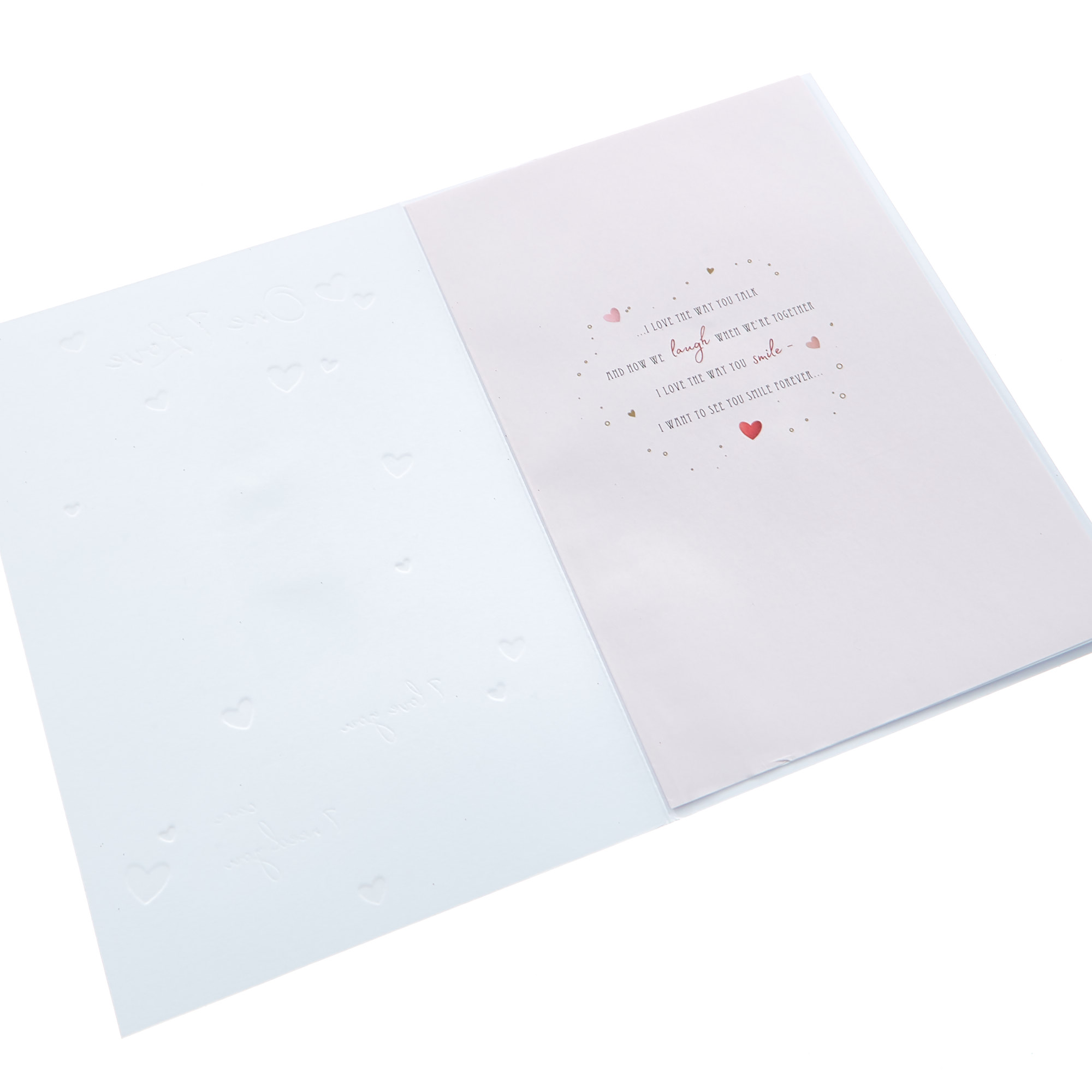 Valentine's Day Card - Here's To The One I Love 
