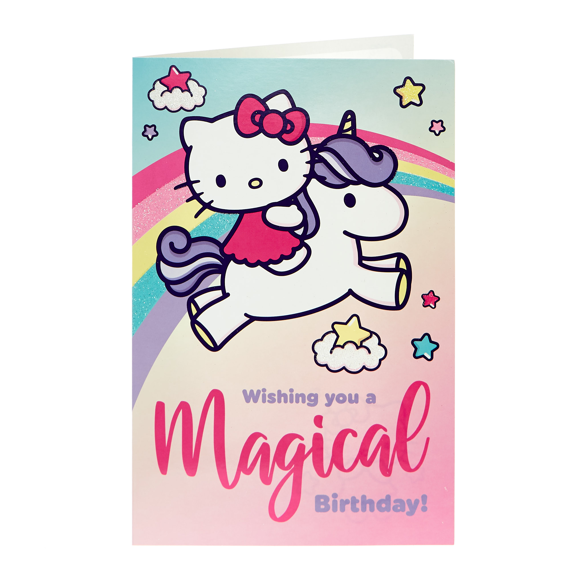 Hello Kitty Birthday Card - Magical