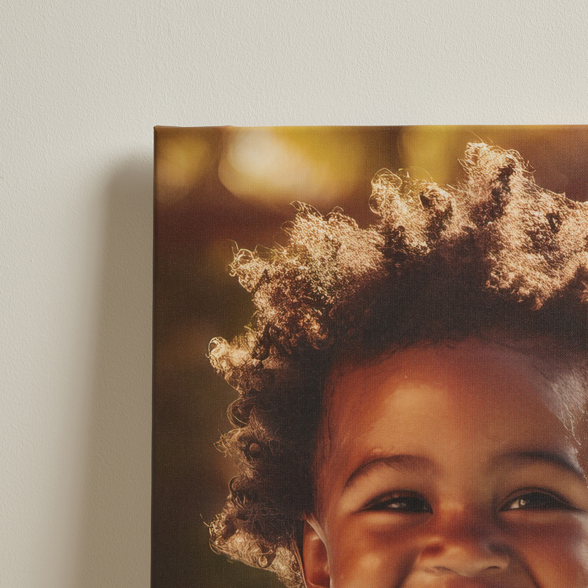 Personalised Portrait Photo Canvas 50cm x 75cm