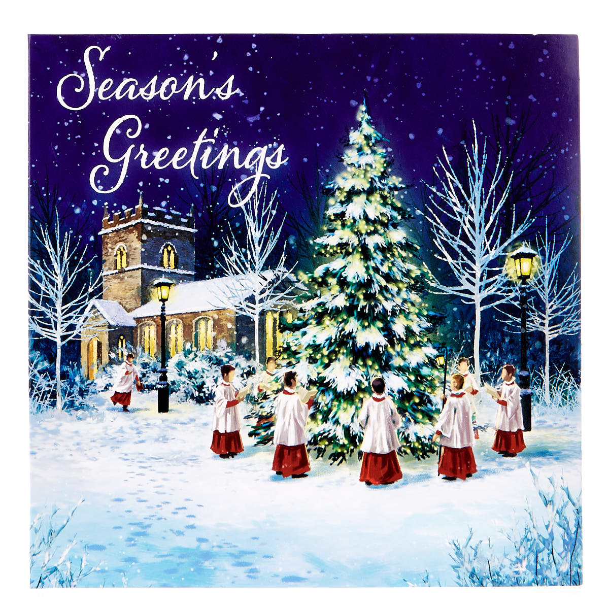 Charity Christmas Cards - Church Choir Pack Of 10