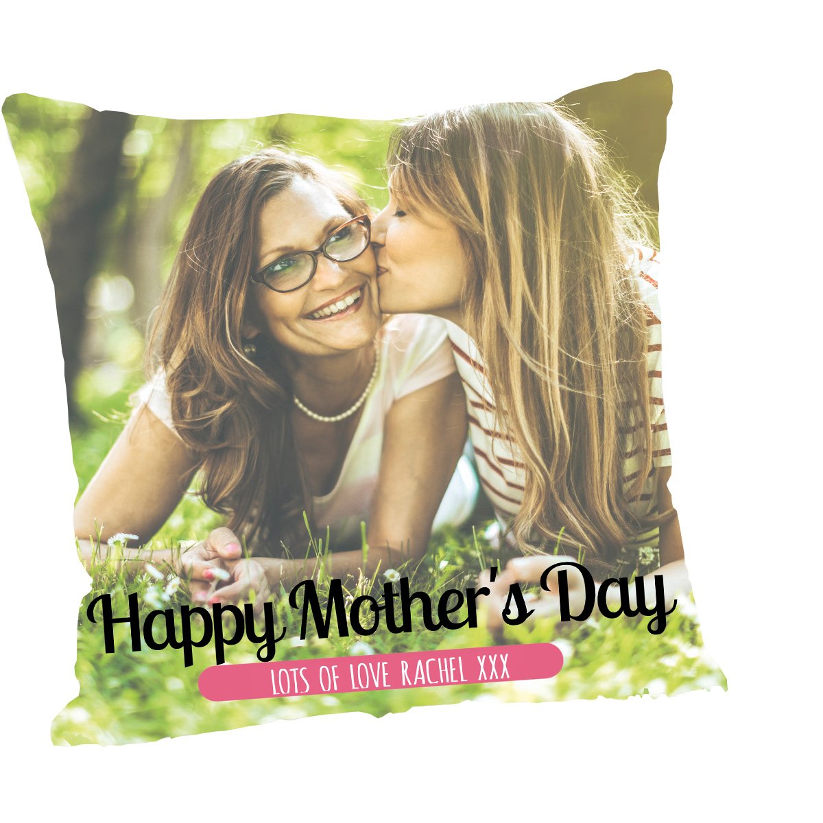 Personalised Photo Cushion - Photo & Messages