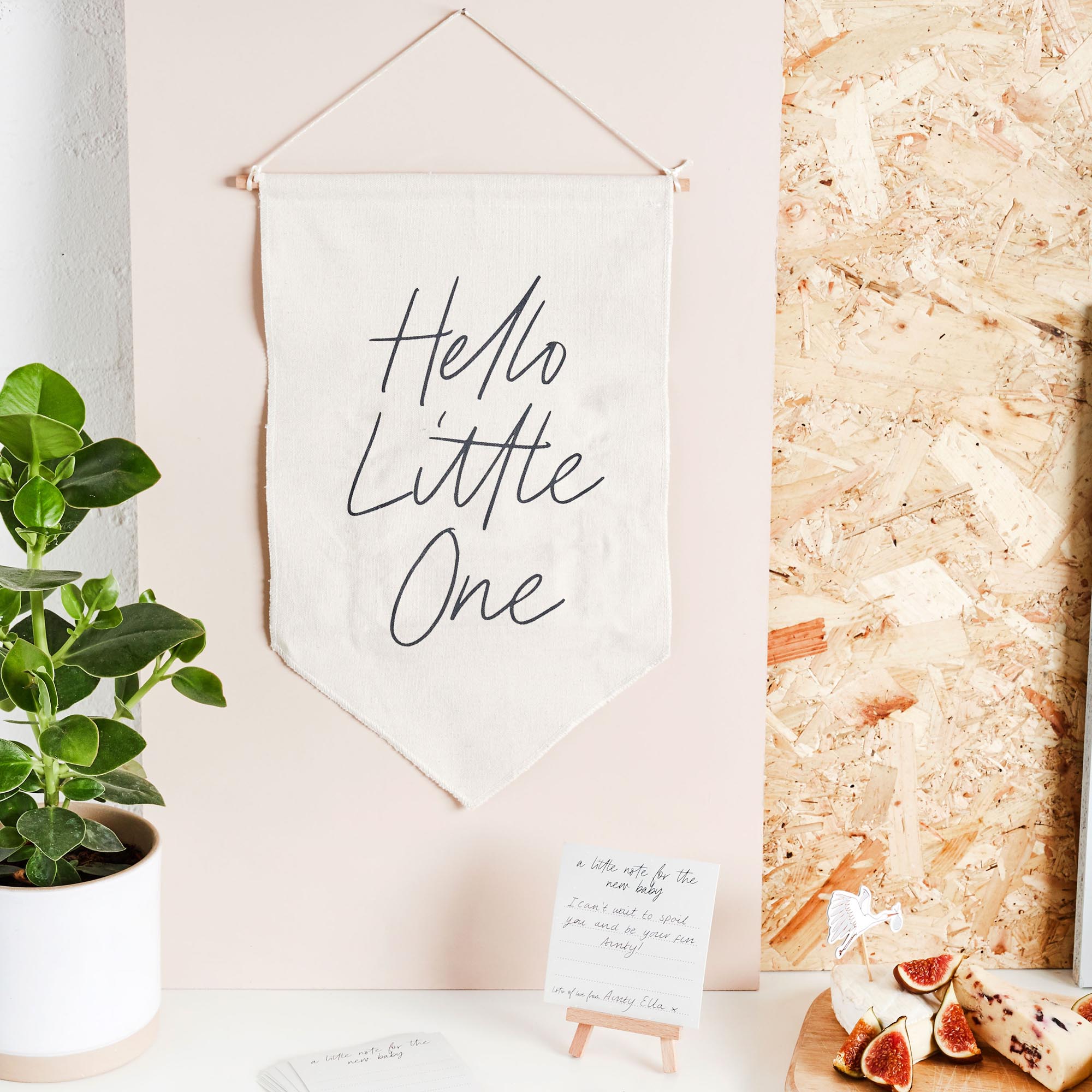 Image of Hello Little One Canvas &amp; 20 Note Cards