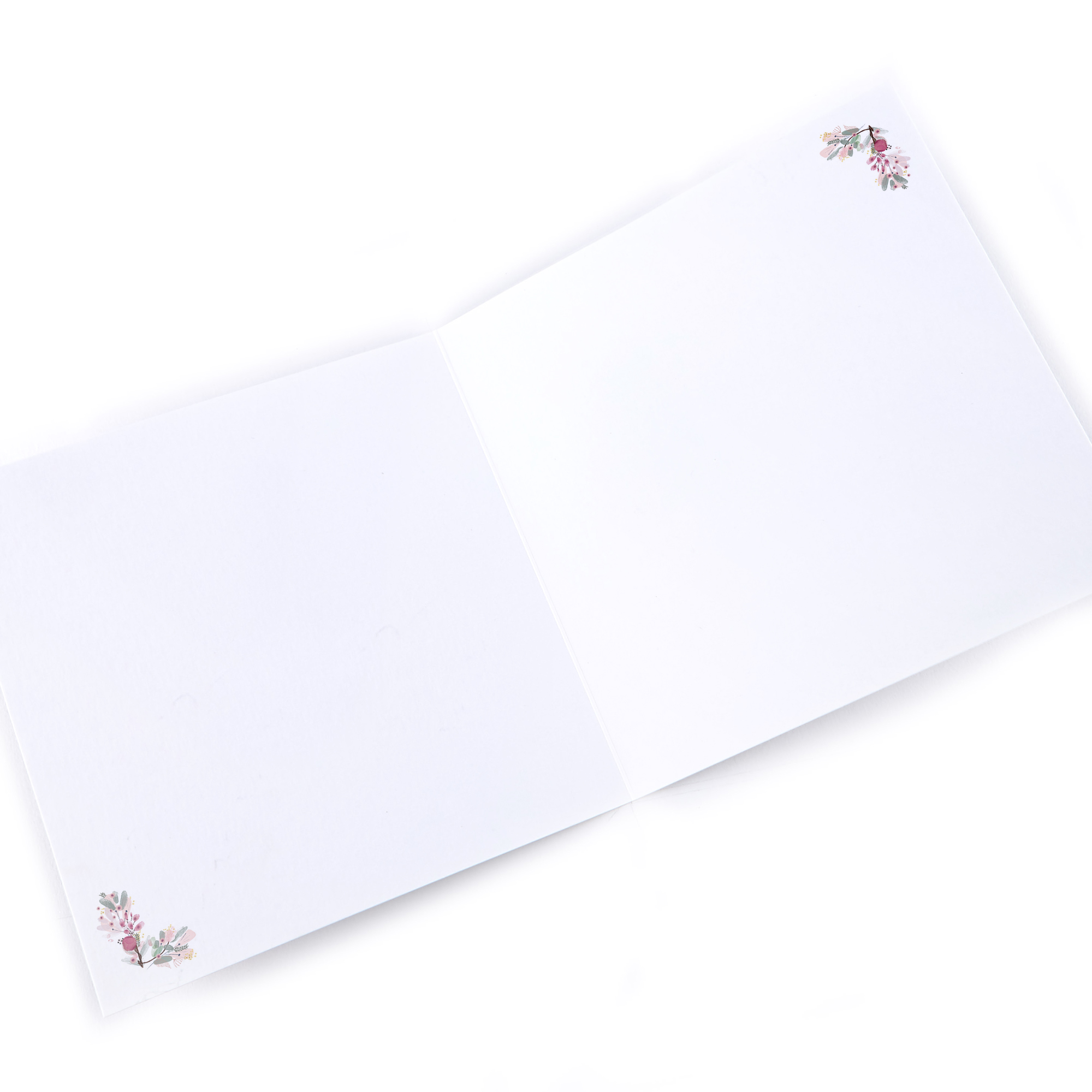Personalised Leaving Card - Baby, Pink Floral