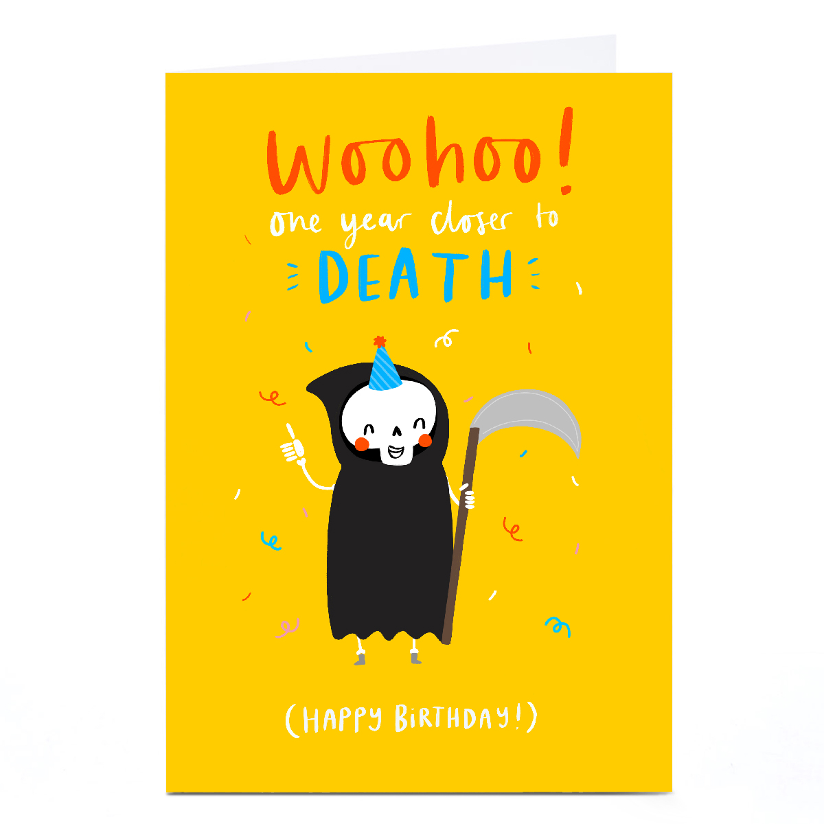 Personalised Jess Moorhouse Birthday Card - One Year Closer