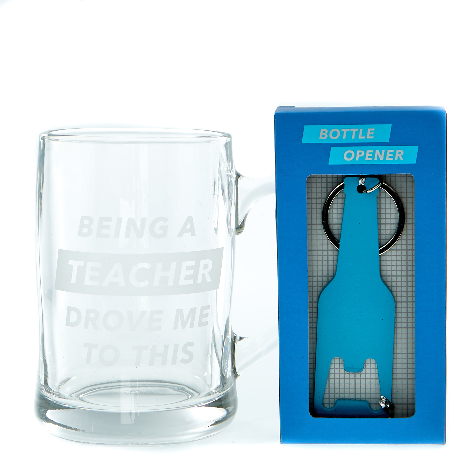 Top Class Teacher Tankard & Bottle Opener