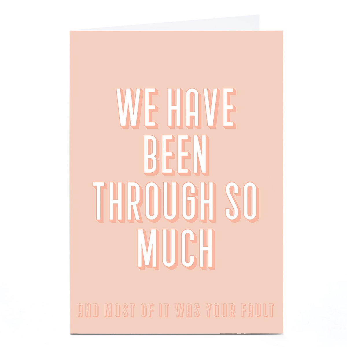 Personalised Phoebe Munger Card - Your Fault