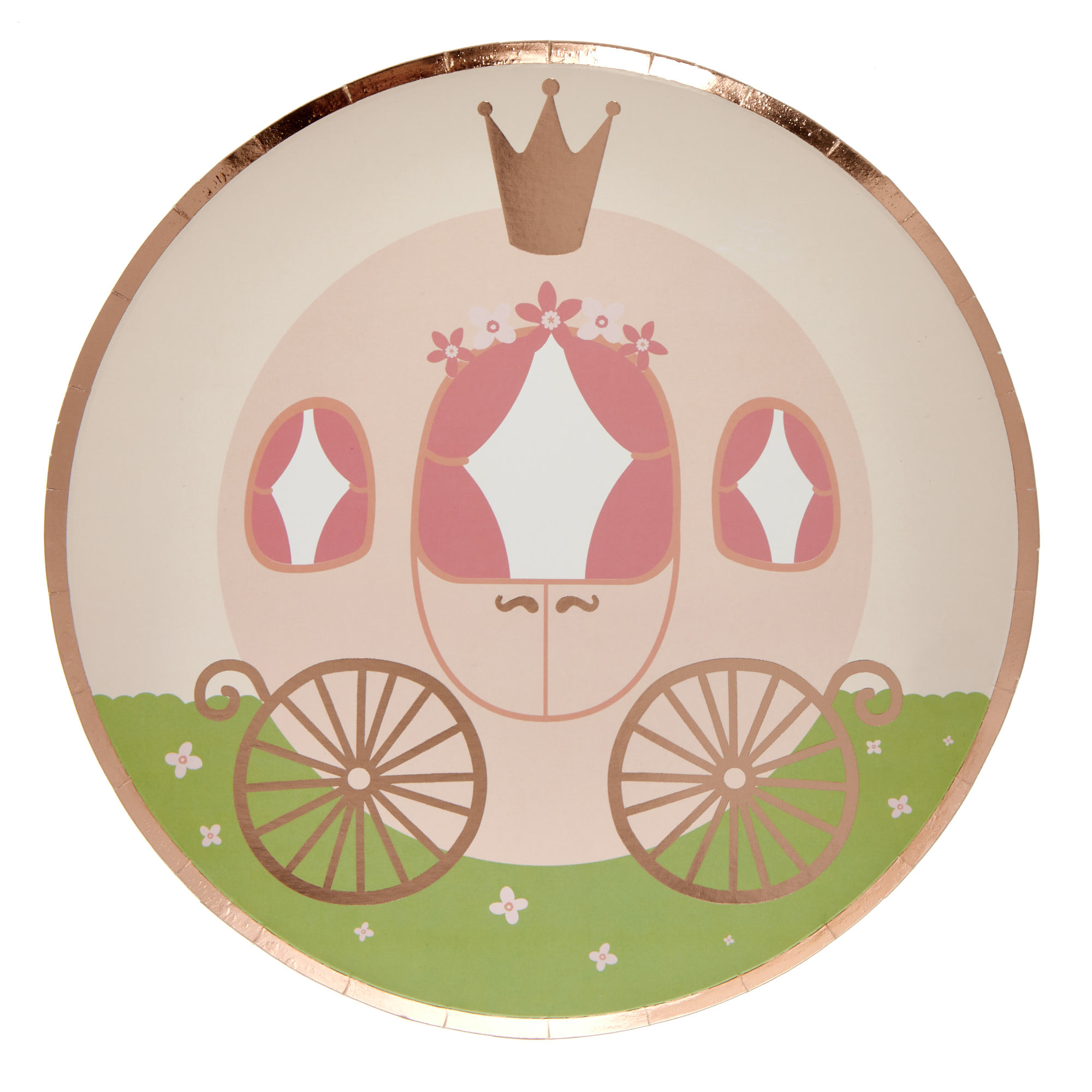 Pink Princess Party Tableware & decorations Bundle - 8 Guests