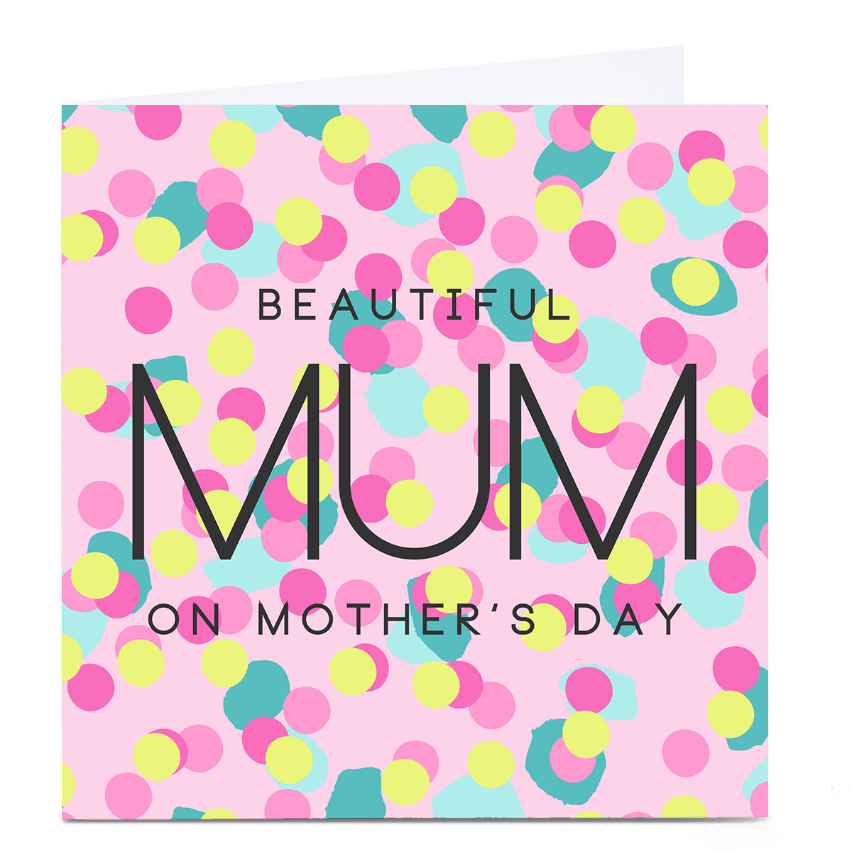 Personalised Rachel Griffin Mother's Day Card - Beautiful Mum