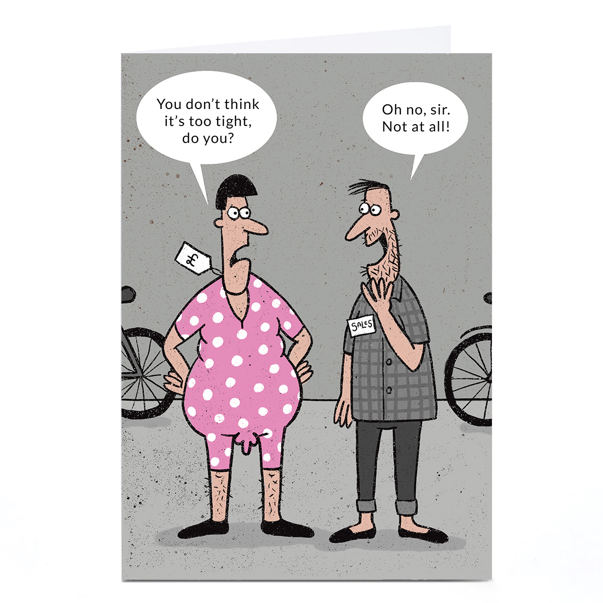 Personalised Little Horse Card - Cycle Shop