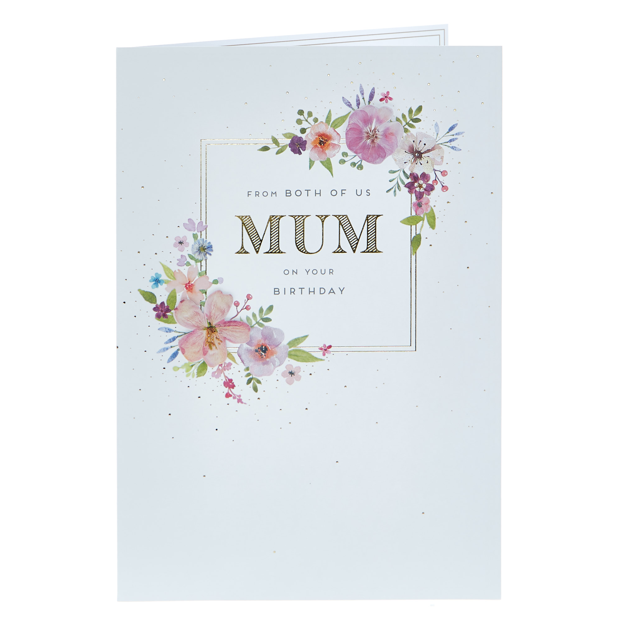Birthday Card - Mum From Both Of Us