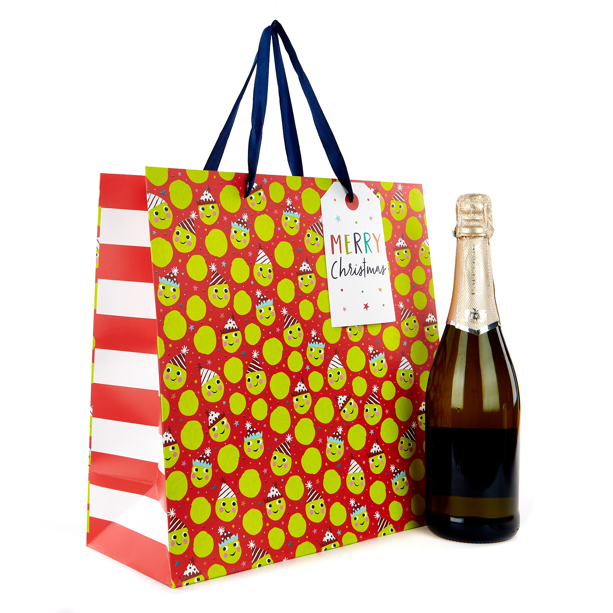 Buy Extra Large Square Sprouts Christmas Gift Bag for GBP 1.39 Card