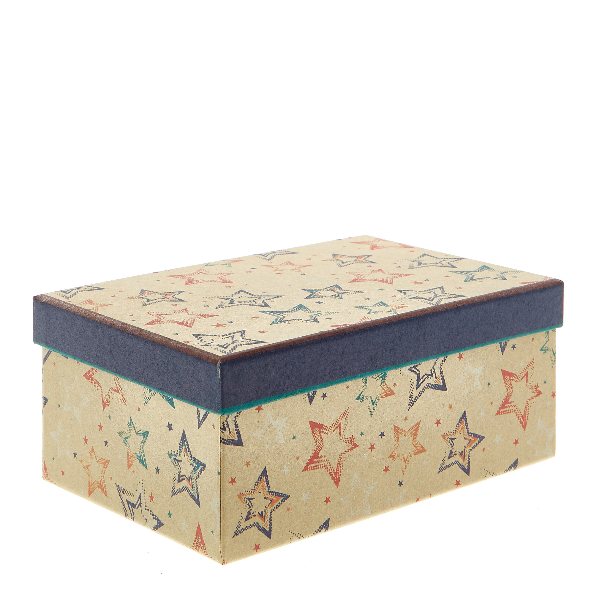 Recyclable Nested Starry Kraft Gift Boxes - Set of 10
