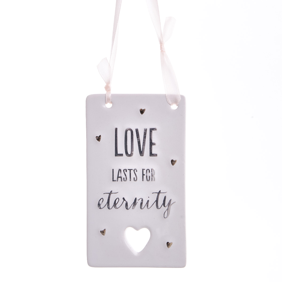 Keepsake Message Ceramic Hanging Plaques