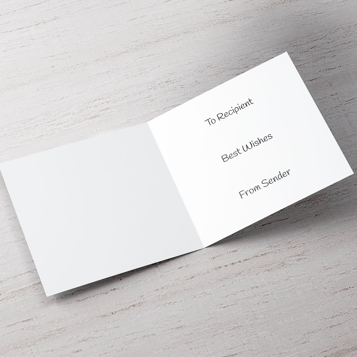 Personalised Card - Girlfriend Monochrome Stripe