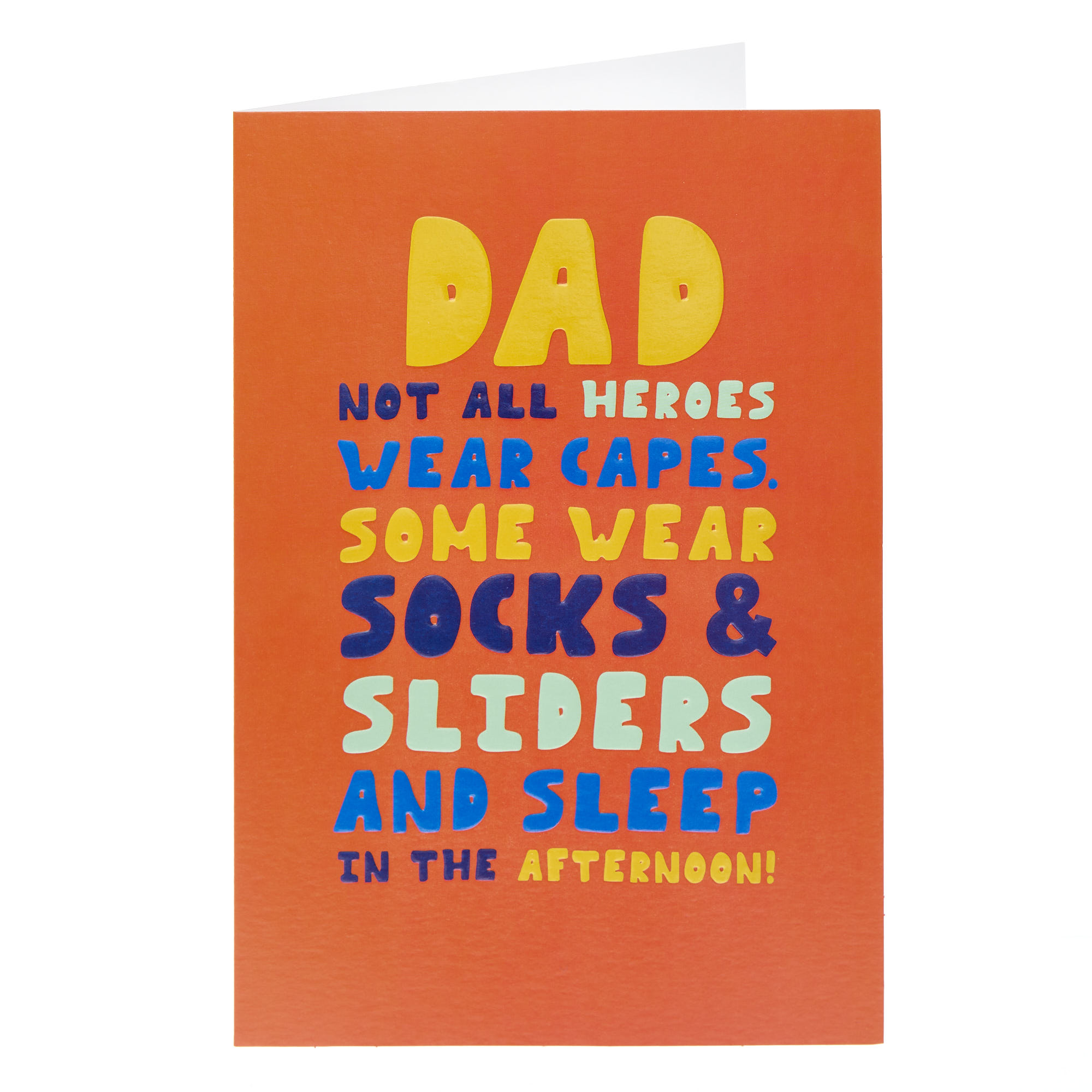 Dad Some Wear Socks & Sliders Father's Day Card