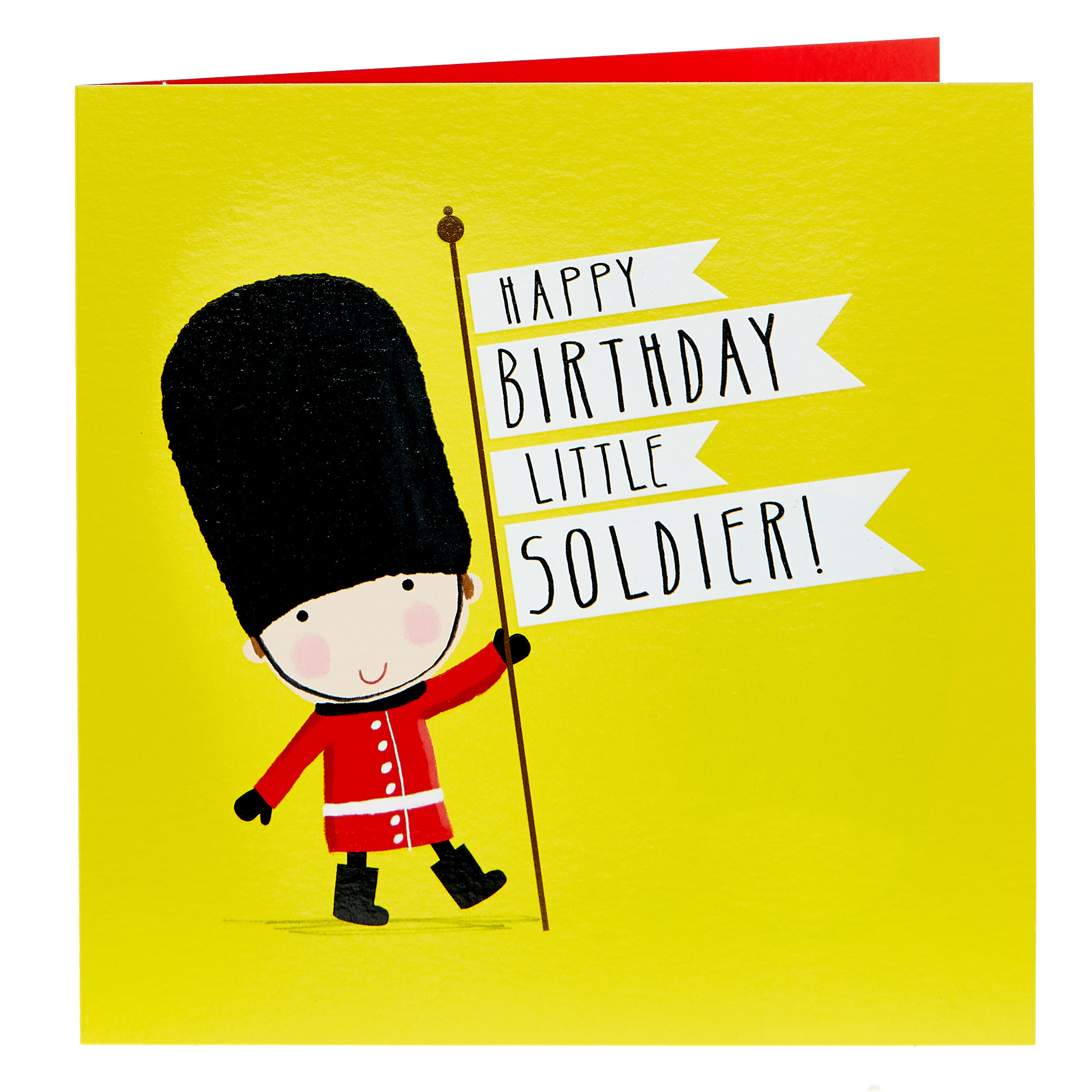 Birthday Card - Little Soldier