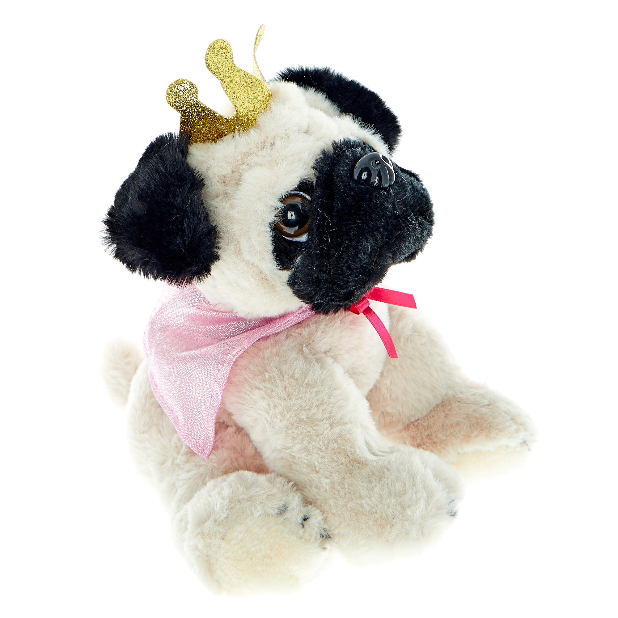 Princess Pug Soft Toy