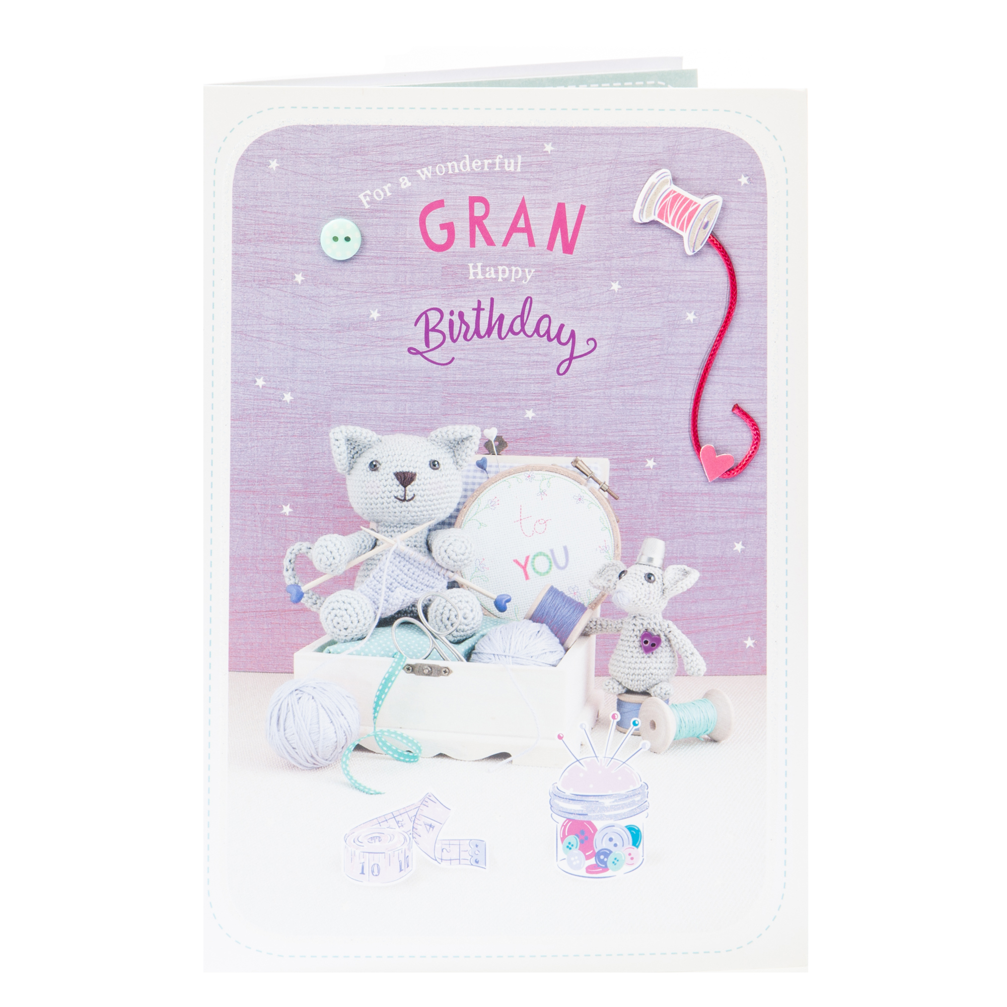 Birthday Card - For A Wonderful Gran
