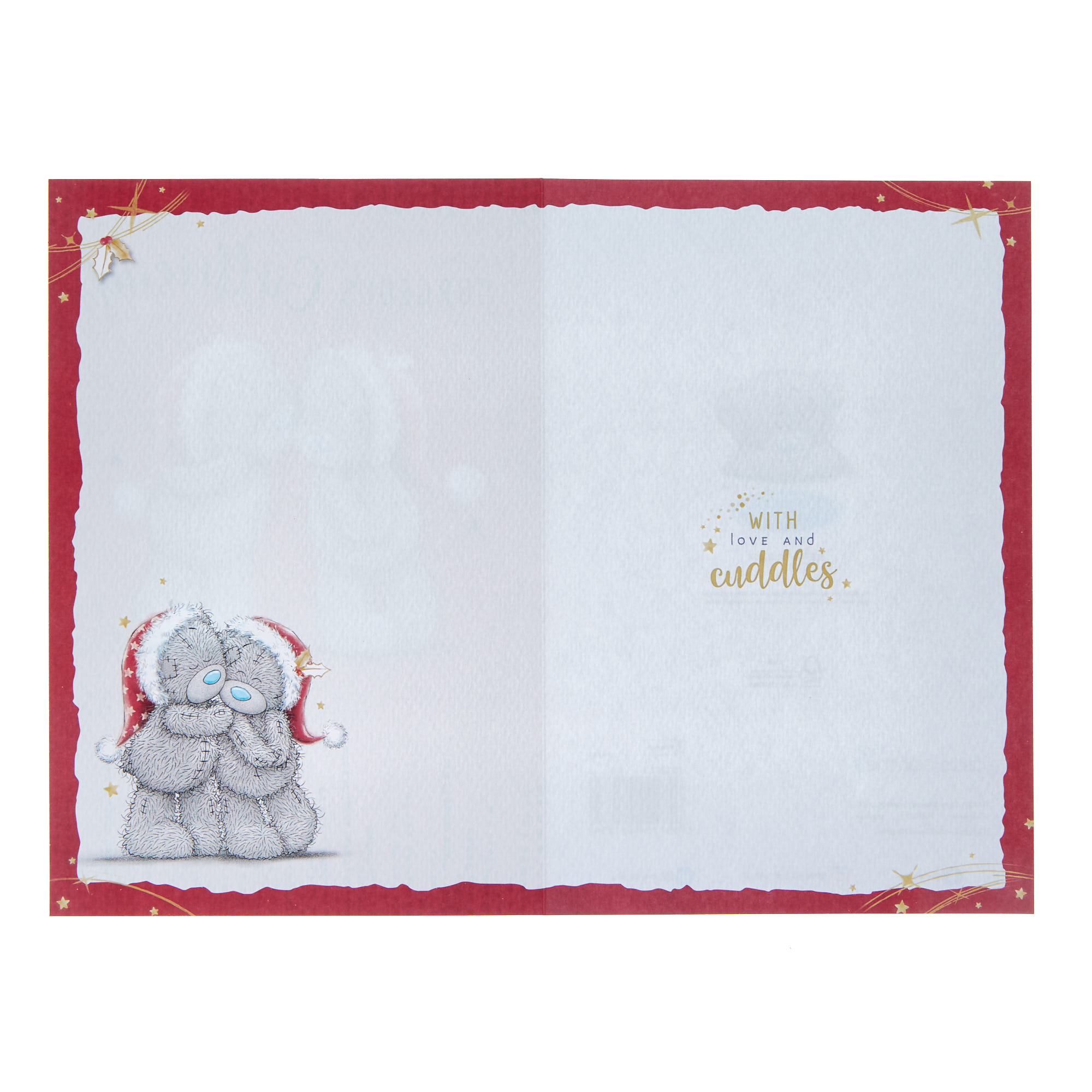Girlfriend Me To You Tatty Teddy Christmas Card