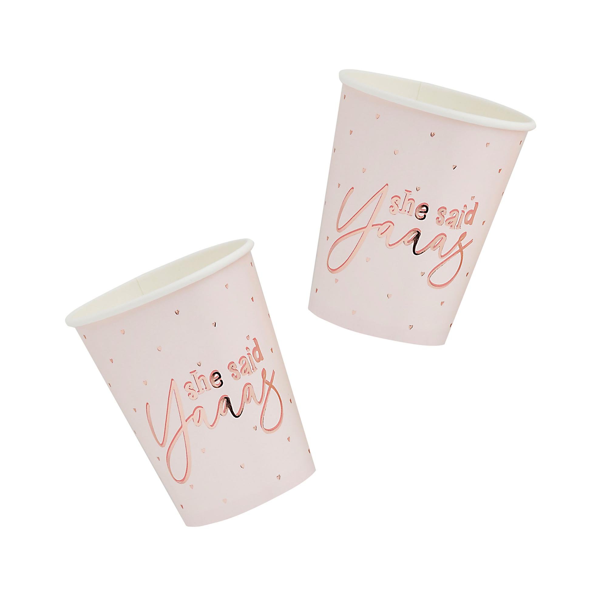 She Said Yaaas Paper Cups - Pack of 10