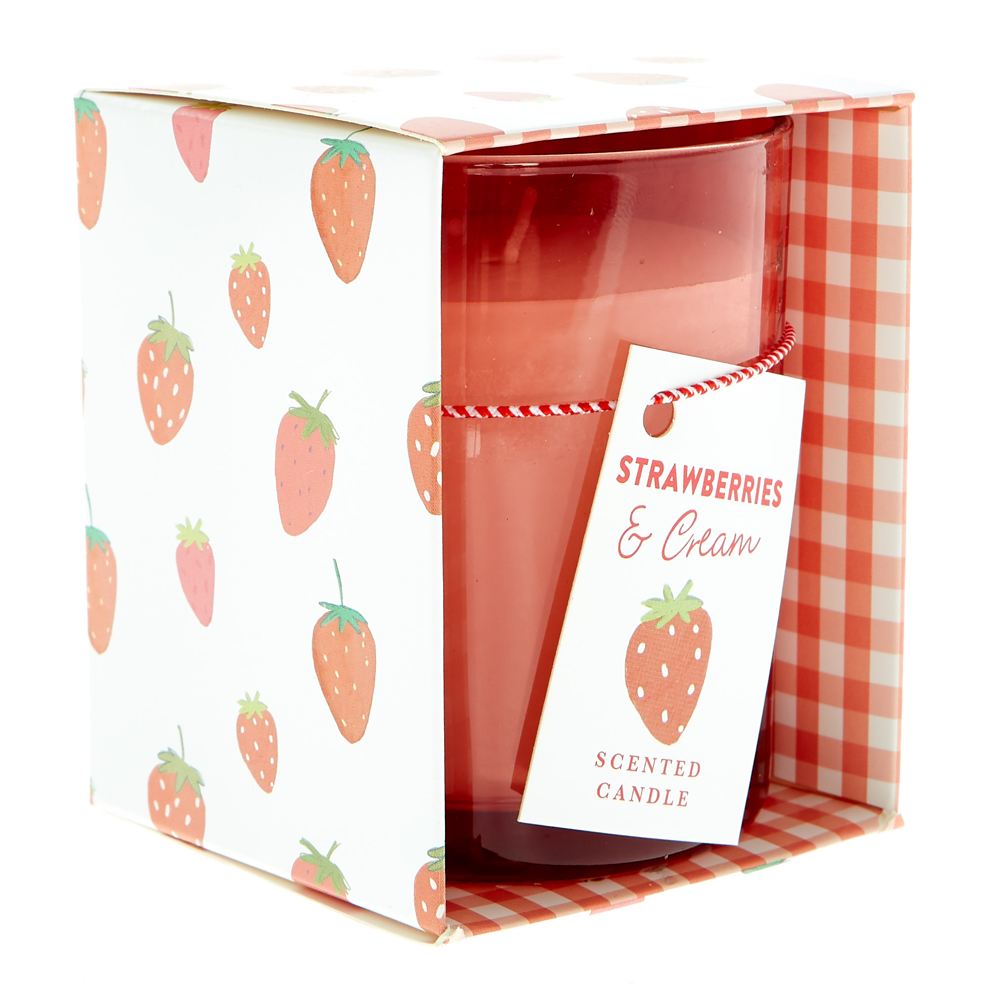 Strawberries & Cream Scented Candle