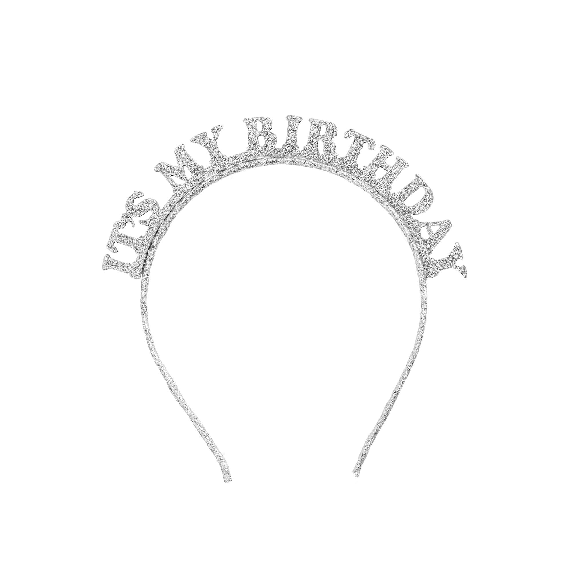 Metallic It's My Birthday Glitter Headband (3 Colour Options)