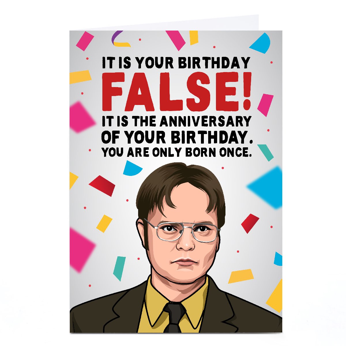 Personalised All Things Banter Birthday Card - The Anniversary of Your Birthday