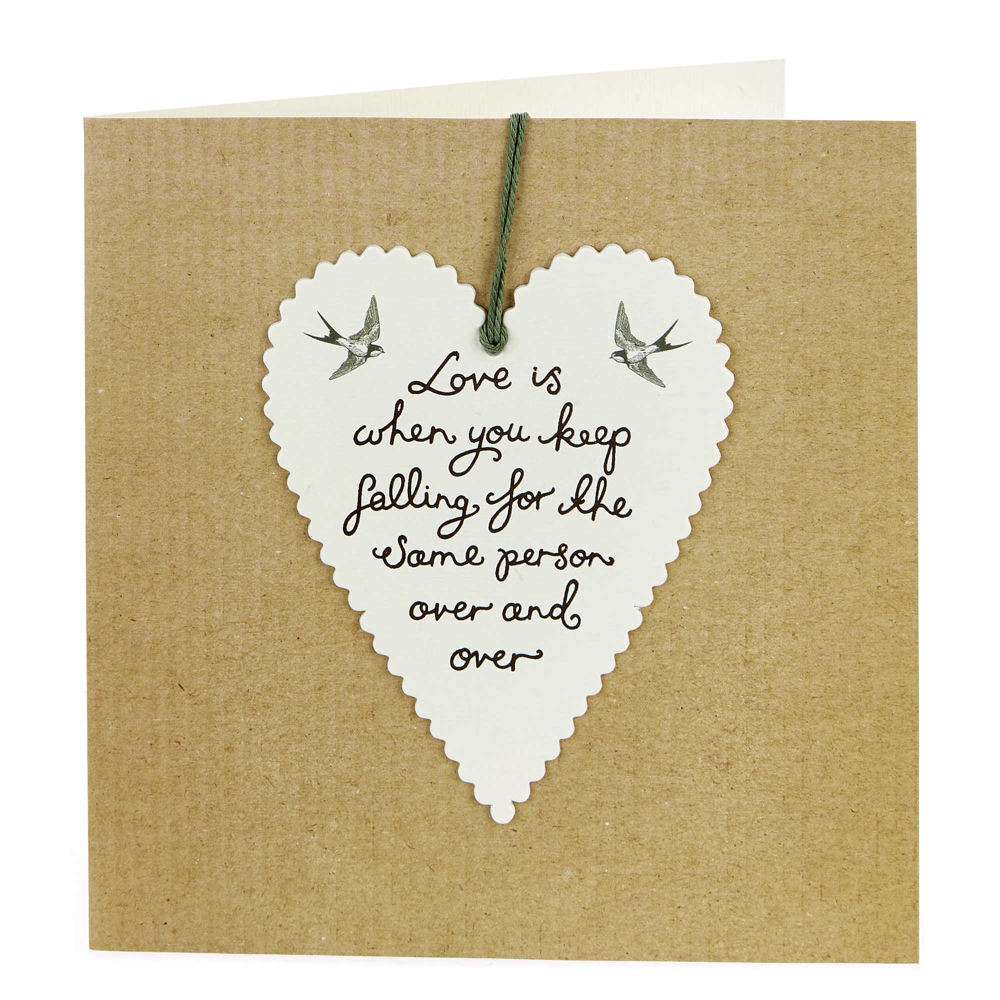 Boutique Collection Anniversary Card - Love Is When...