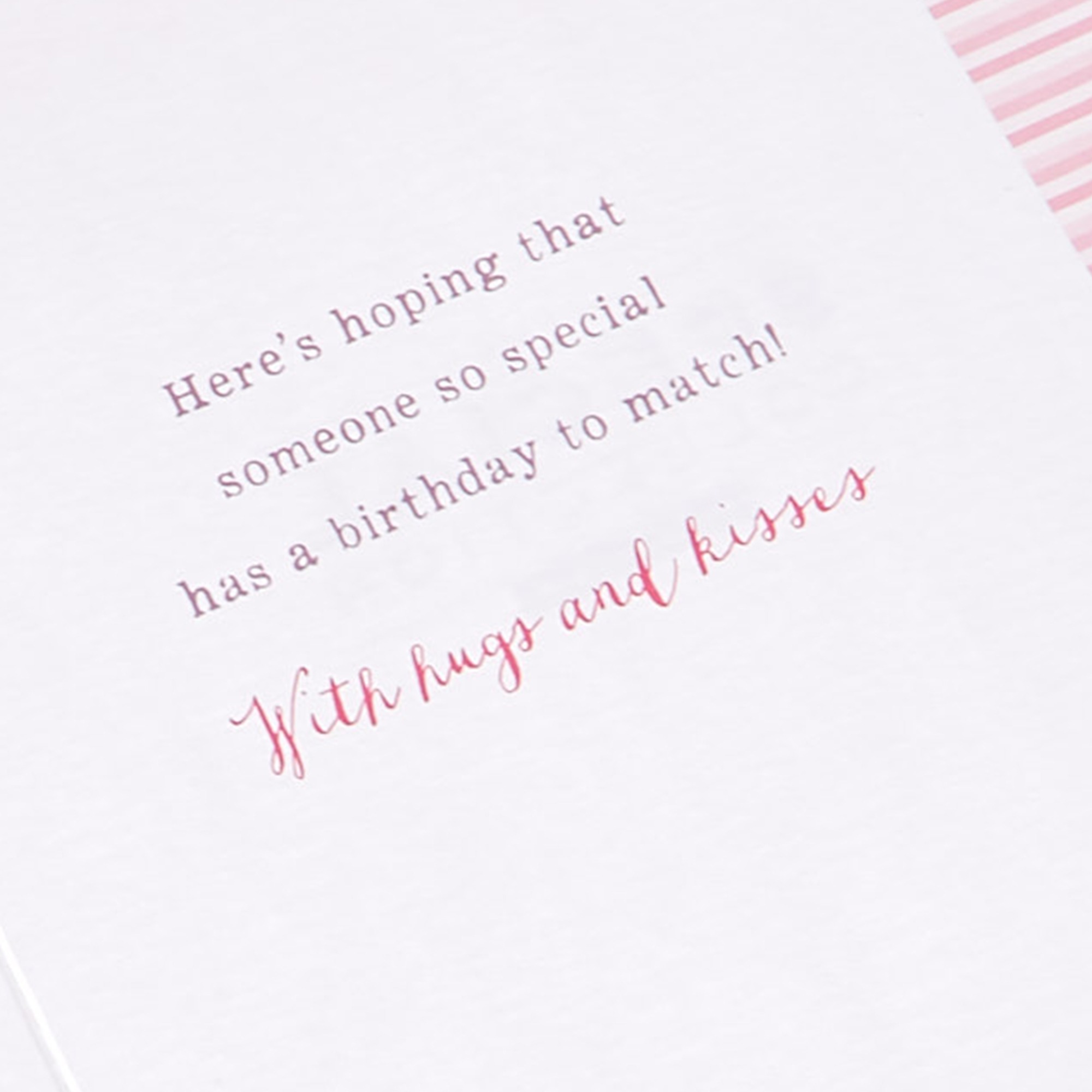 Birthday Card - With Sweetest Wishes